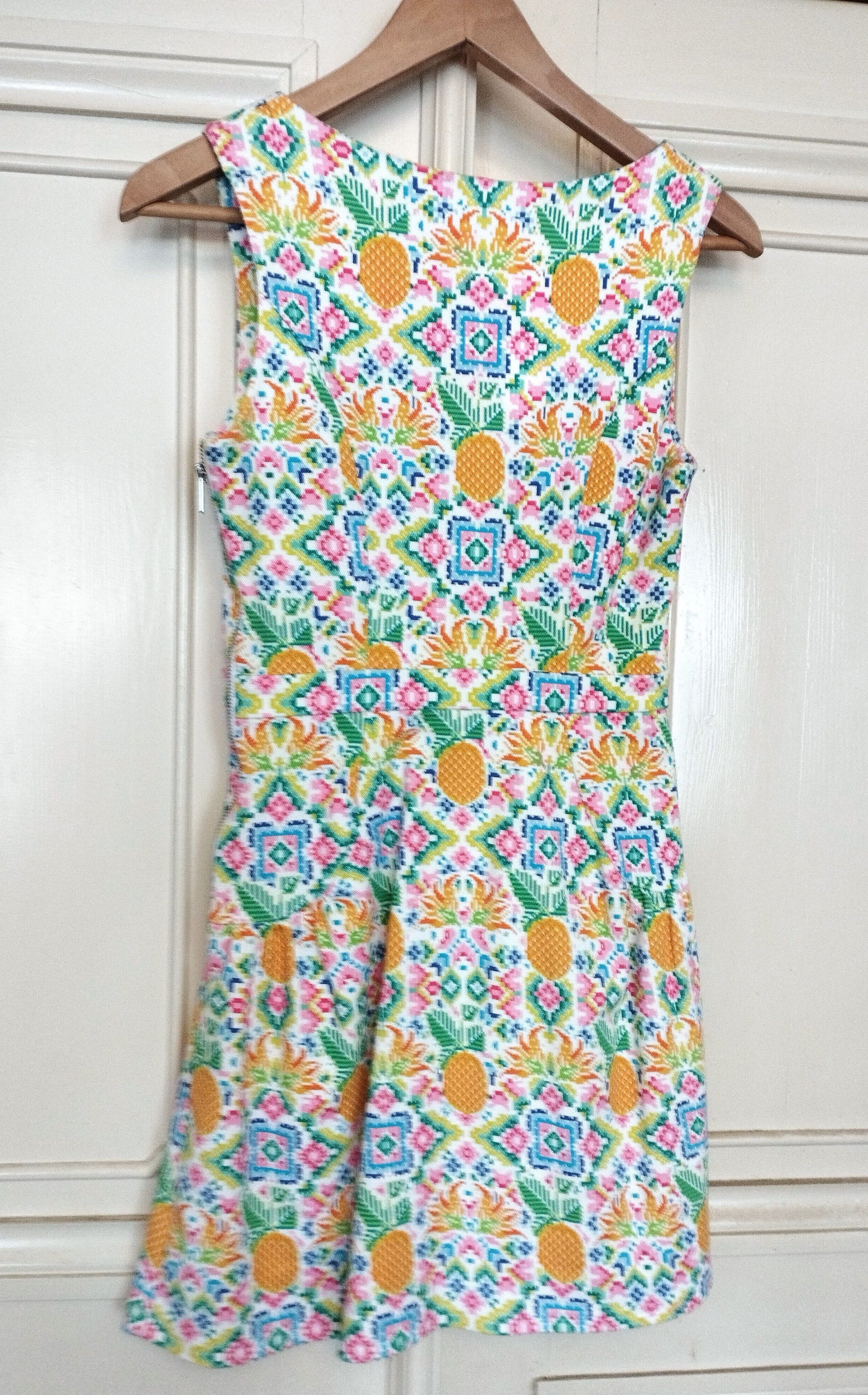 Designer Manoush Robe Pineapple TXS Size XS / US 0-2 / IT 36-38 - 5 Thumbnail