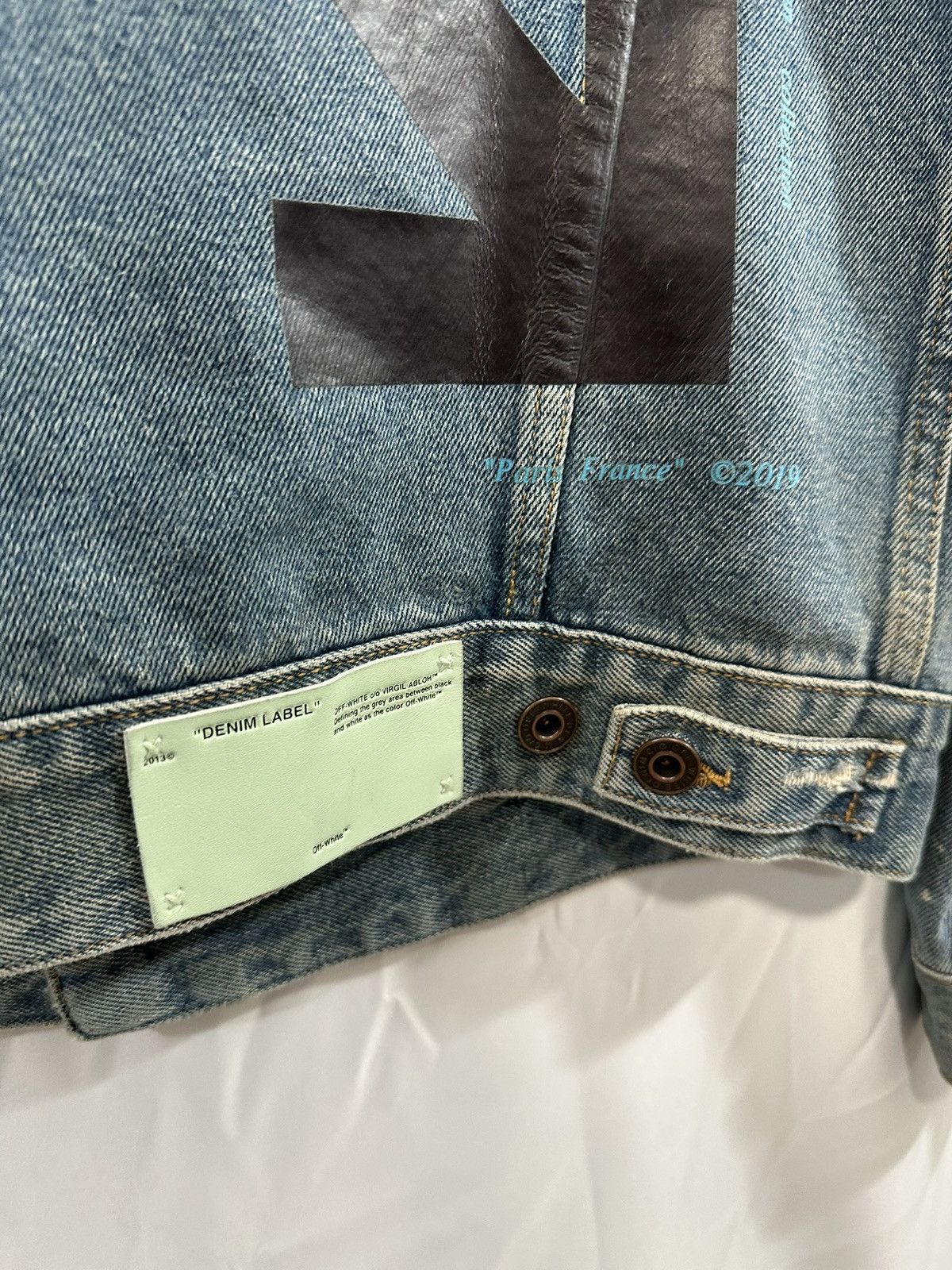 Off-White Off-White Denim Jacket Size US M / EU 48-50 / 2 - 14 Thumbnail