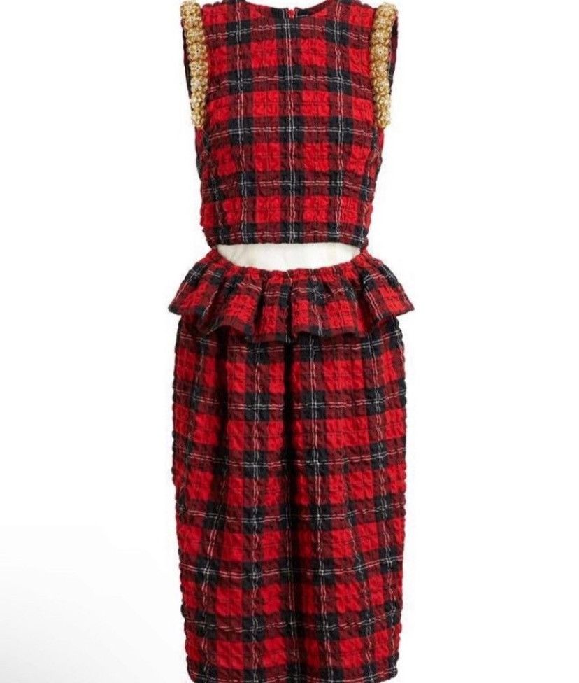 Simone Rocha SIMONE ROCHA Tartan Seersucker Size S / US 4 / IT 40 - 2 Thumbnail