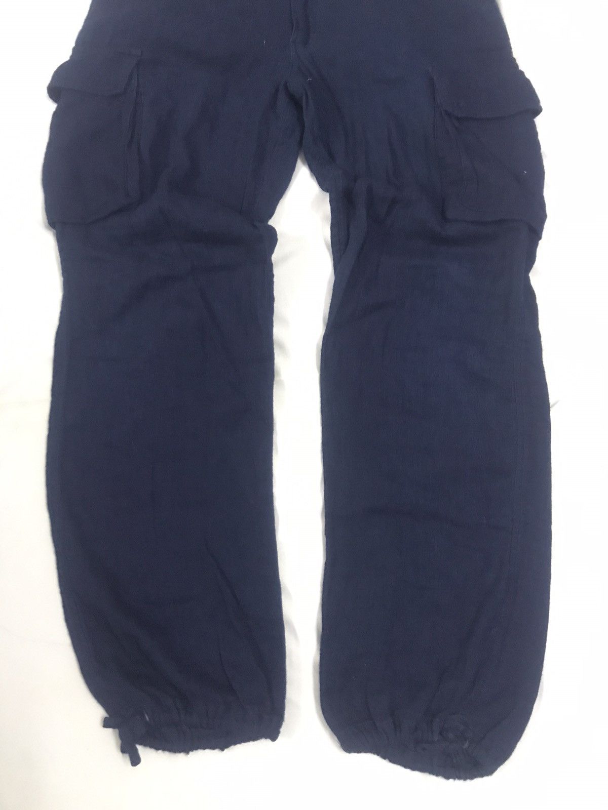 Indigo × Japanese Brand GAIJIN MADE - INDIGO DYED SOFT COTTON CARGO PANTS Size US 29 - 3 Thumbnail