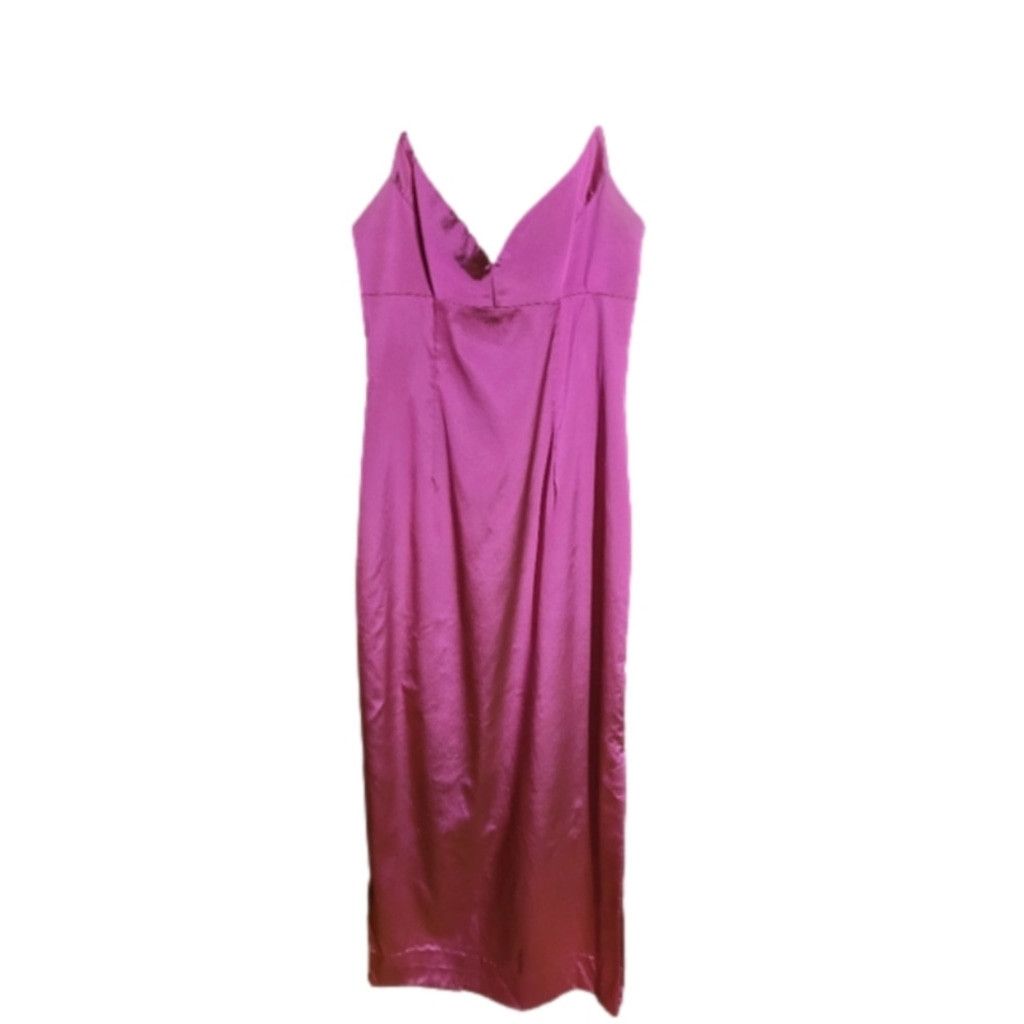 Nicole Miller Nicole Miller, Fuschia evening gown/prom dress,nwot,Size 10 Size L / US 10 / IT 46 - 1 Thumbnail