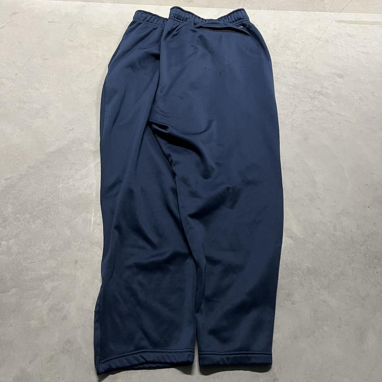 Russell Athletic Vintage Y2K/2000s Russell Athletics navy Blue sweatpants tracks with adjustable waistband and pockets! Size US 38 / EU 54 - 5 Thumbnail