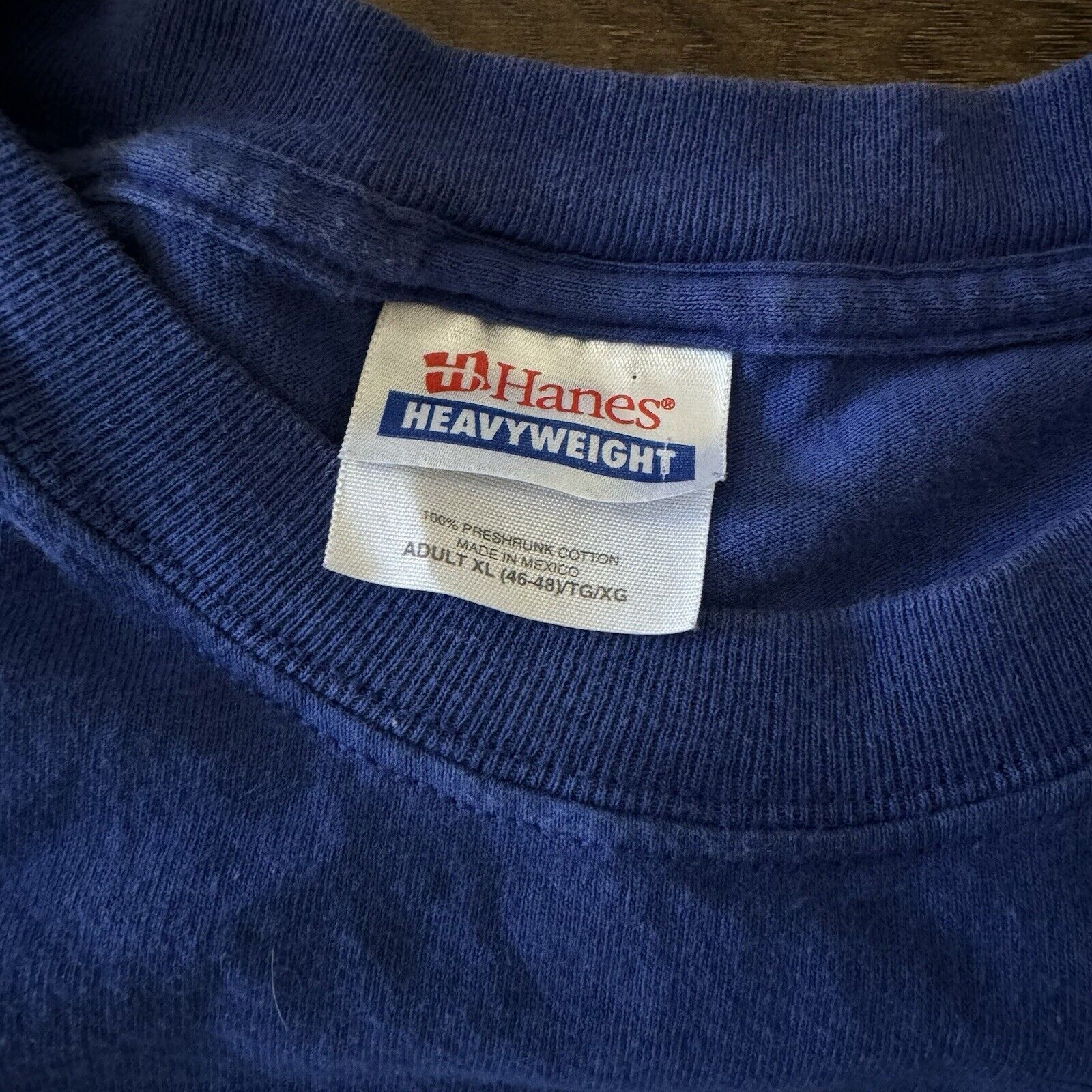 Hanes Vintage Sand Dragon Dirt Dunes Motocross Blue Long Sleeve Size US XL / EU 56 / 4 - 4 Thumbnail