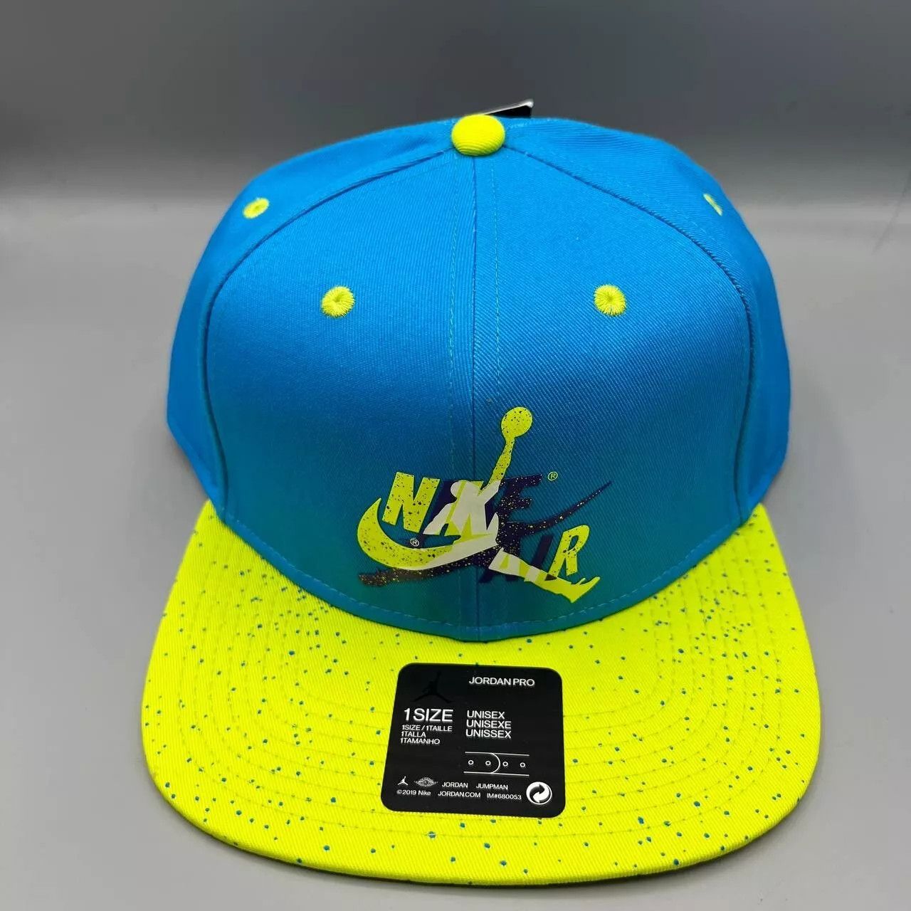 Jordan Brand Air Jordan Pro Hat Men Classic Cement Jumpman Snap Back Cap Size ONE SIZE - 1 Thumbnail