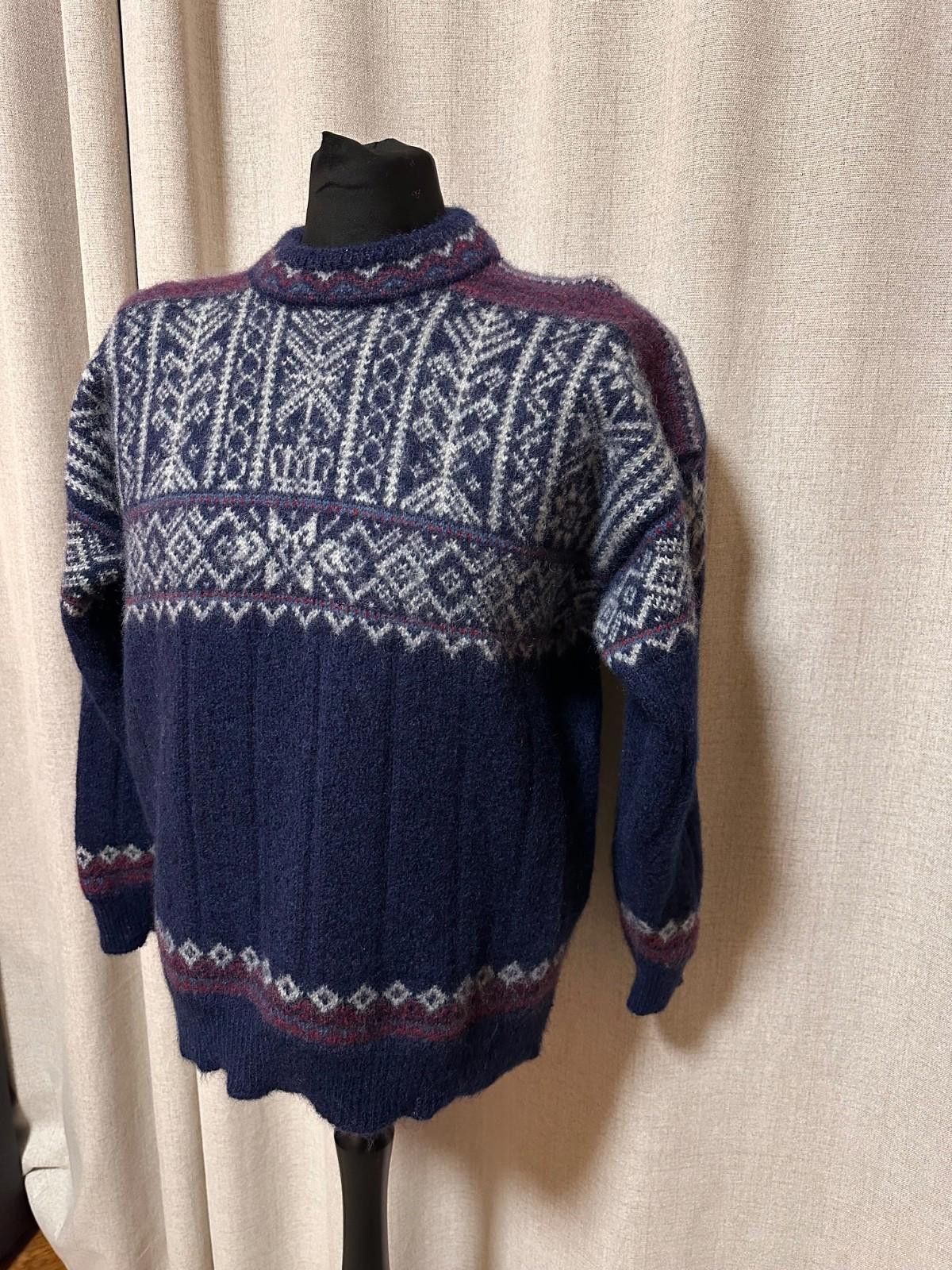 Dale Of Norway DALE OF NORWAY Sweater Mens 1997 Trondheim Nordic Ski Sz L Size US L / EU 52-54 / 3 - 4 Thumbnail