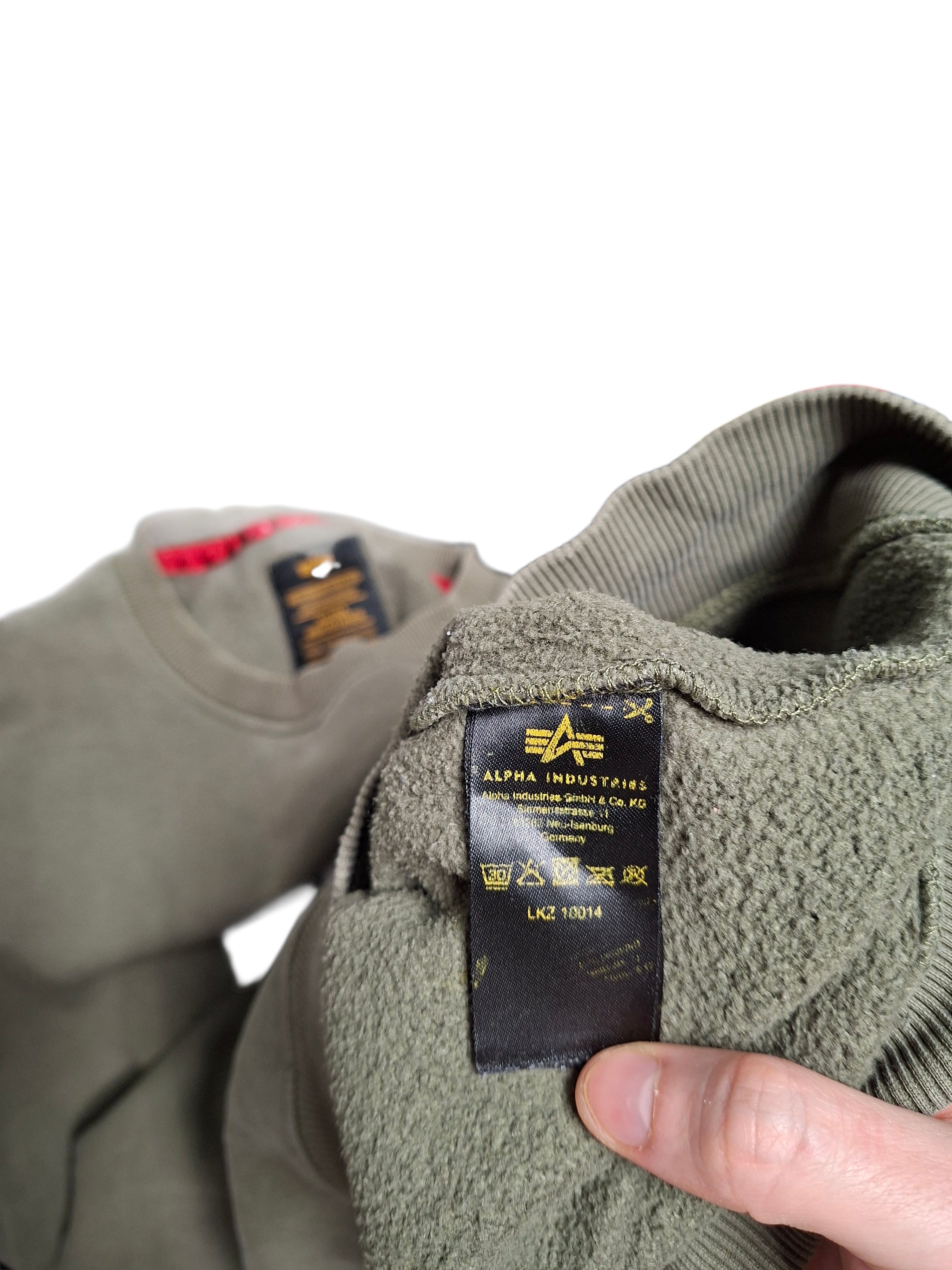 Alpha Industries ALPHA INDUSTRIES VINTAGE MILITARY KHAKI BIG LOGO SWEATSHIRT Size US S / EU 44-46 / 1 - 5 Thumbnail