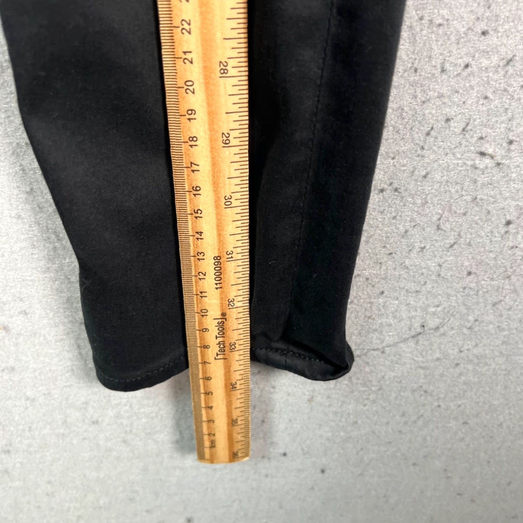 Vintage AG Adriano Goldschmied Jeans Womens 27 The Prima Crop Mid-Rise Cigarette Black Size 28" / US 6 / IT 42 - 7 Thumbnail