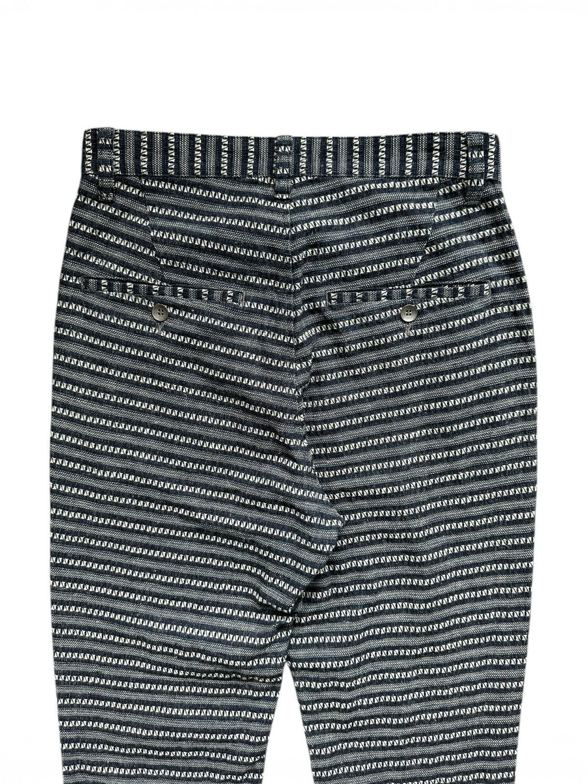 Johnbull 00's JOHNBULL Japan weaves indigo pants Size US 29 - 7 Thumbnail
