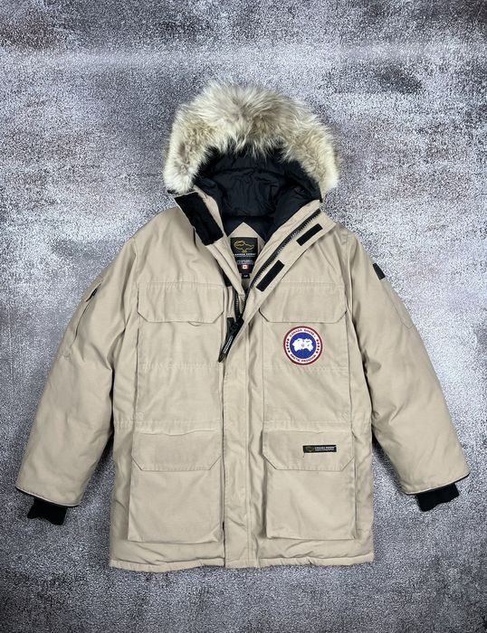 Canada goose clearance expedition parka beige