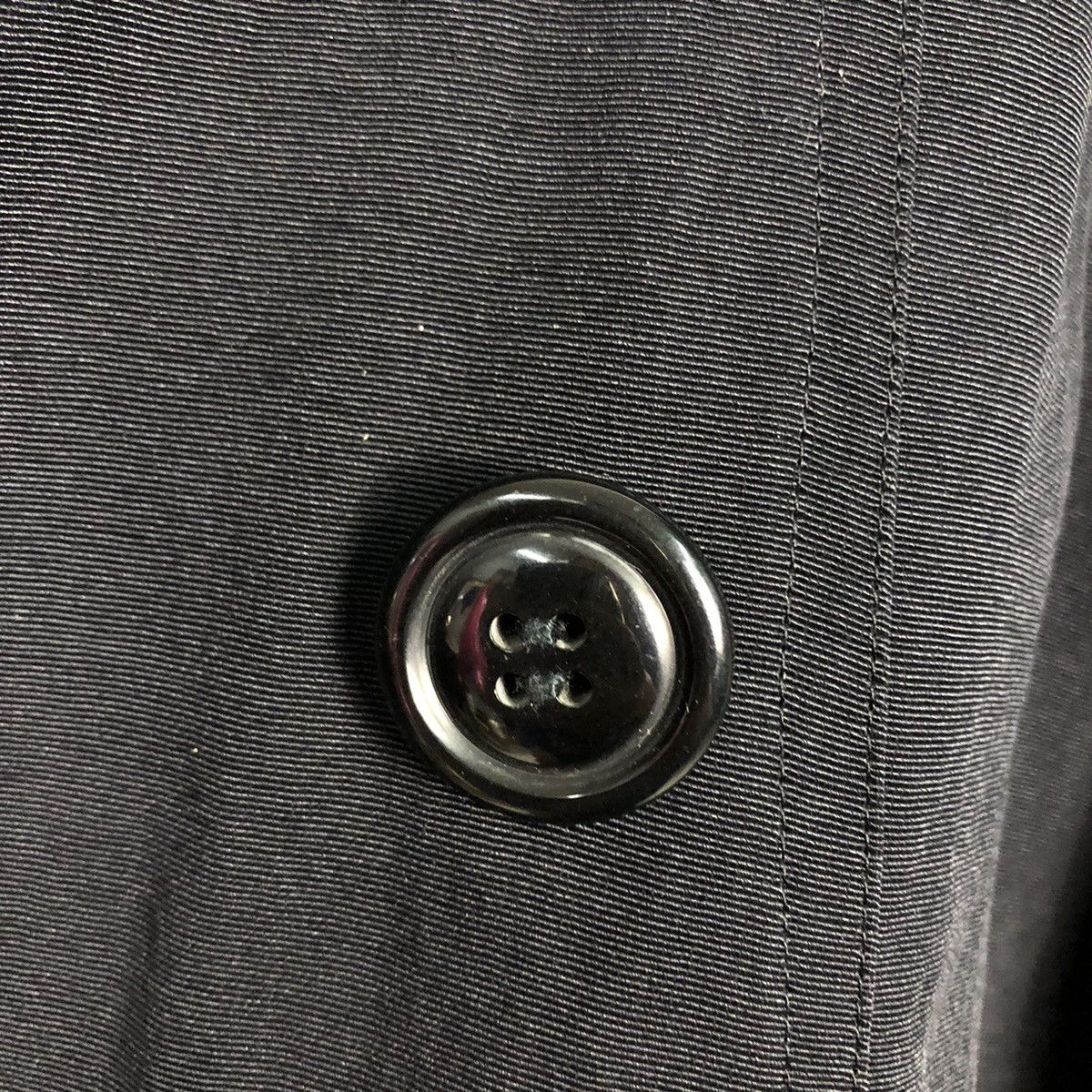 Issey Miyake 📌Rich Black Vintage Long Jacket Runway Design The Ginza Size US M / EU 48-50 / 2 - 18 Thumbnail