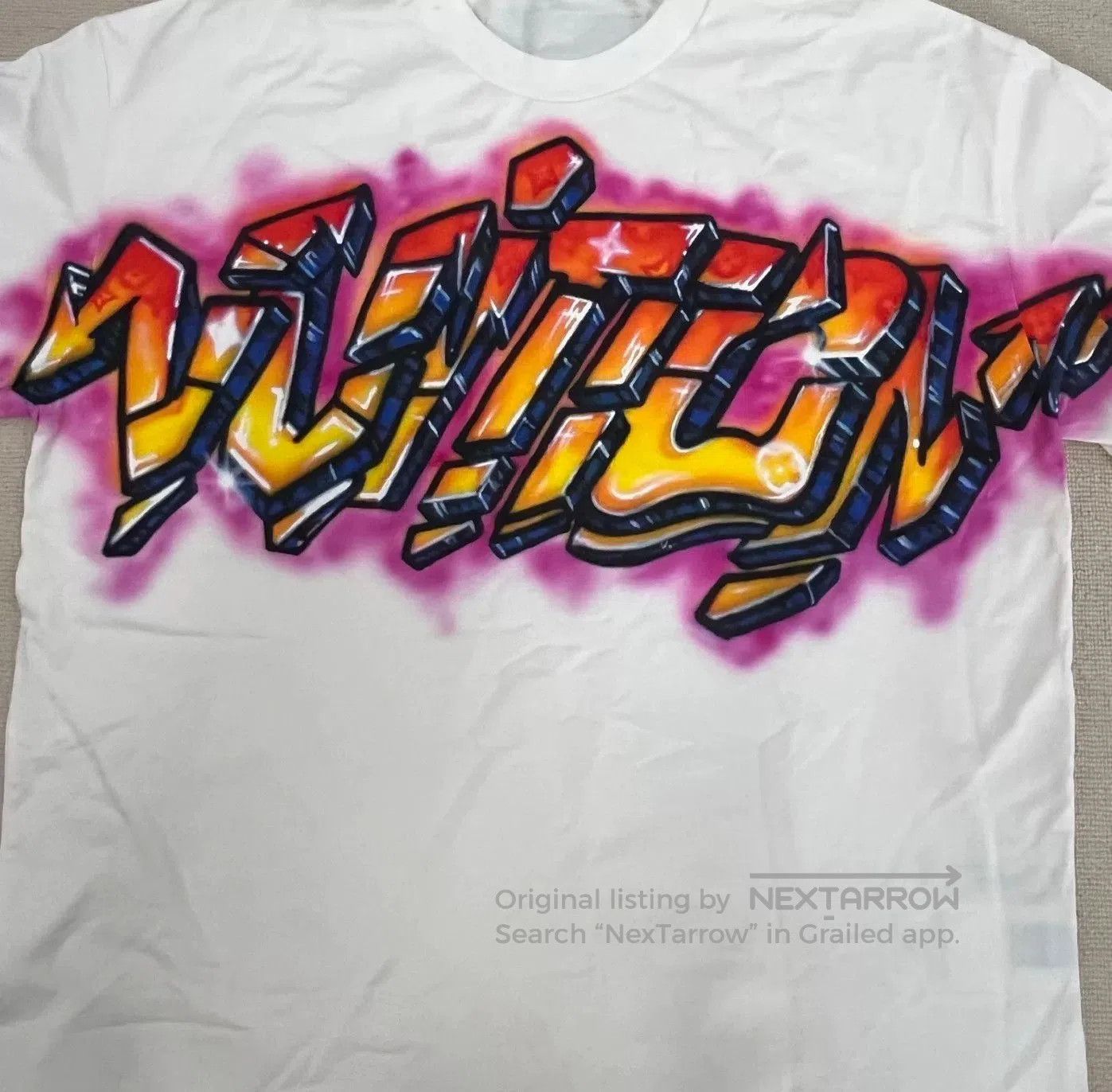 Louis Vuitton Louis Vuitton Letter Print Short Sleeve T-Shirt. Size US M / EU 48-50 / 2 - 3 Thumbnail