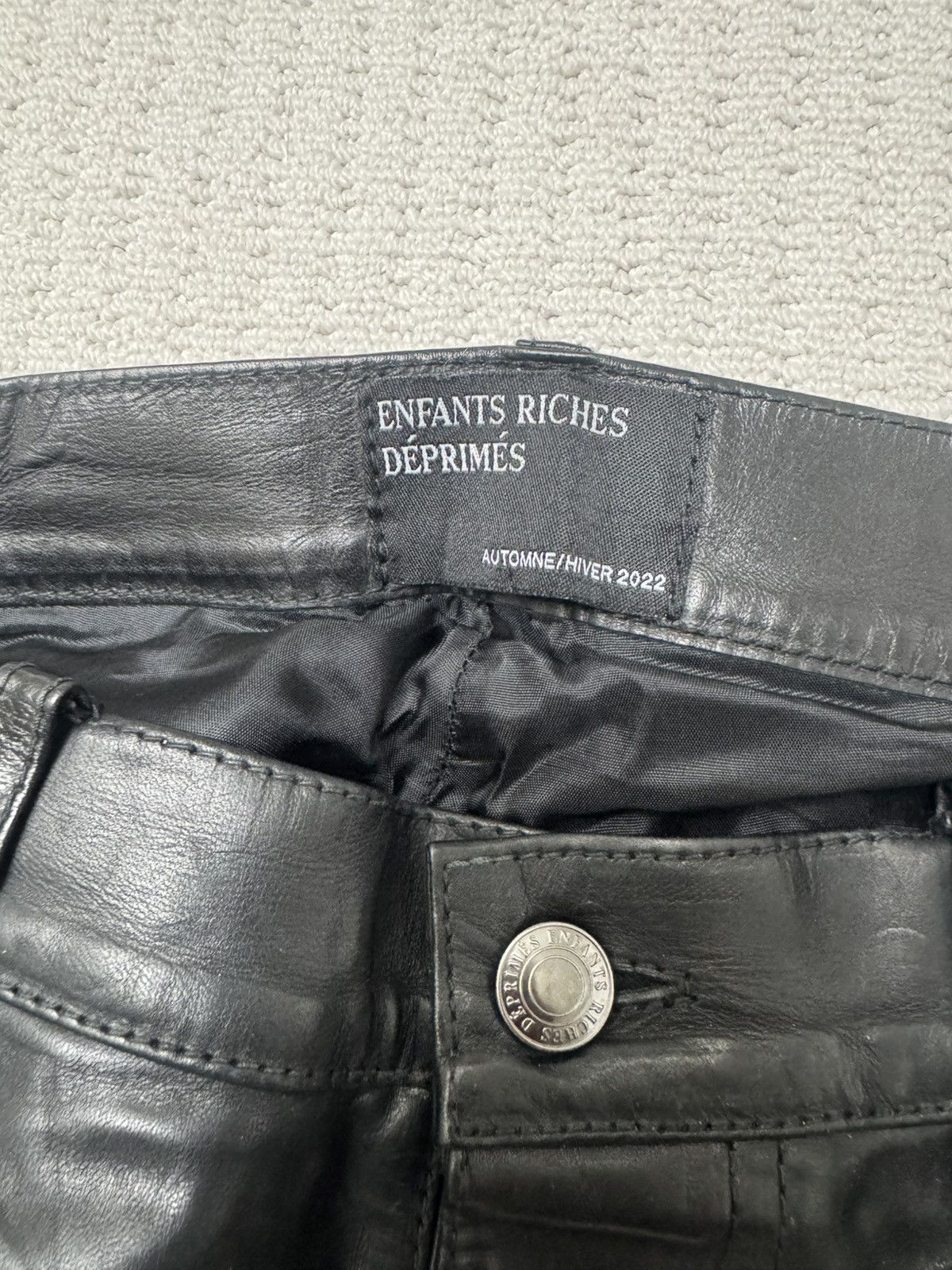 Enfants Riches Deprimes ERD Double Knee Carpenter Pants Size US 32 / EU 48 - 2 Thumbnail