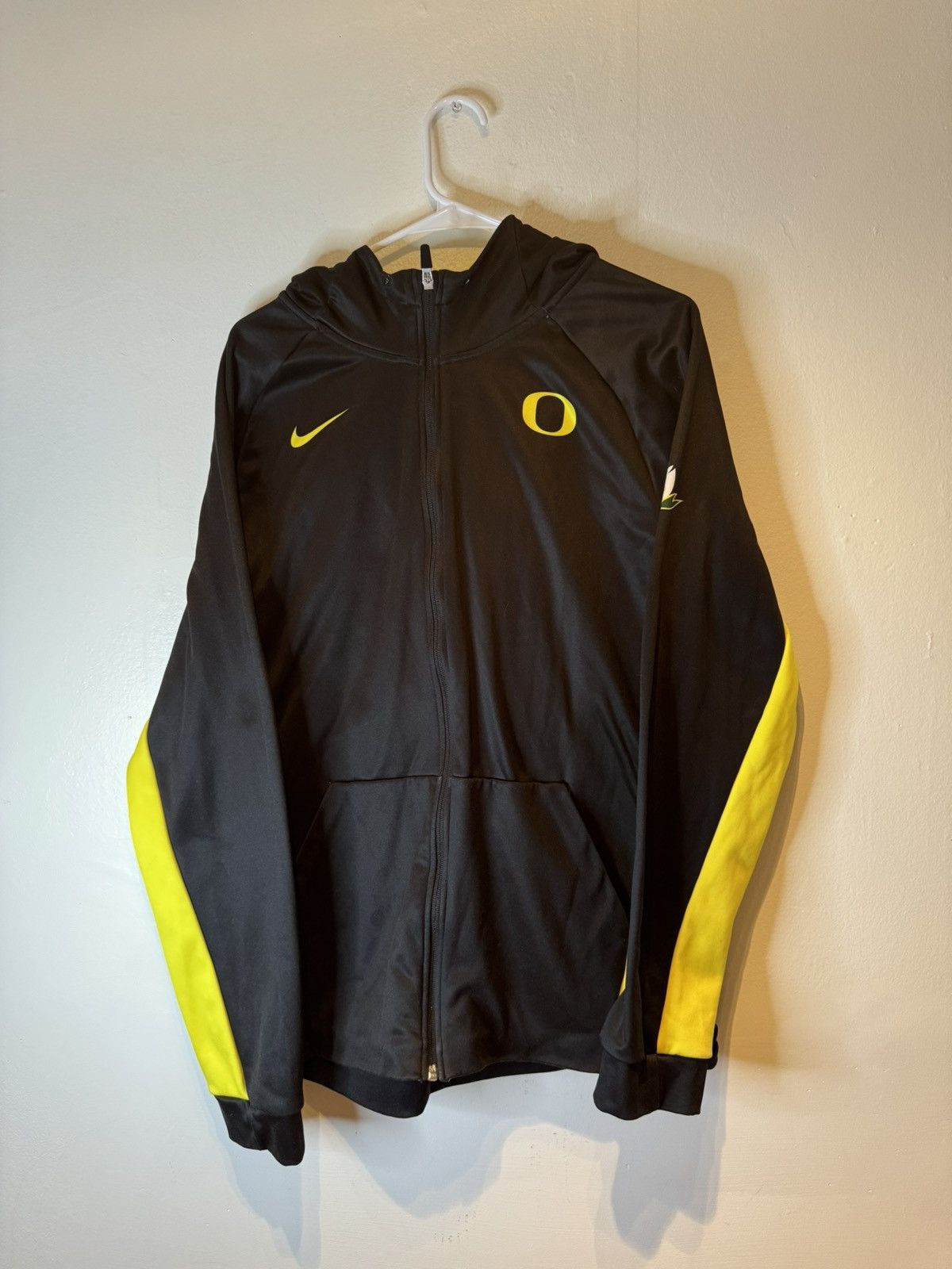 Nike Nike Oregon Ducks Team Full Zip Therma Hoodie Jacket Men's L Size US L / EU 52-54 / 3 - 1 Thumbnail