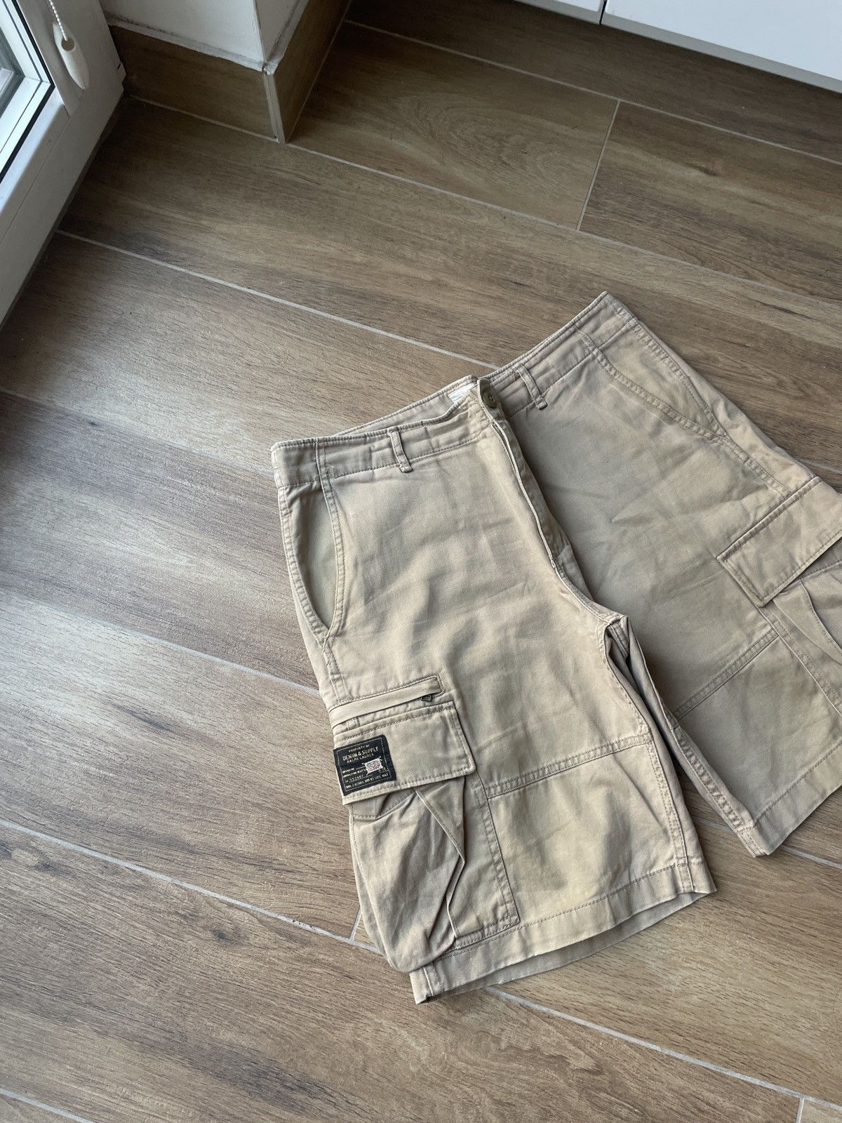 Polo Ralph Lauren Vintage Polo Ralph Lauren Cargo Shorts Japanese Faded Y2K Size US 34 / EU 50 - 2 Thumbnail