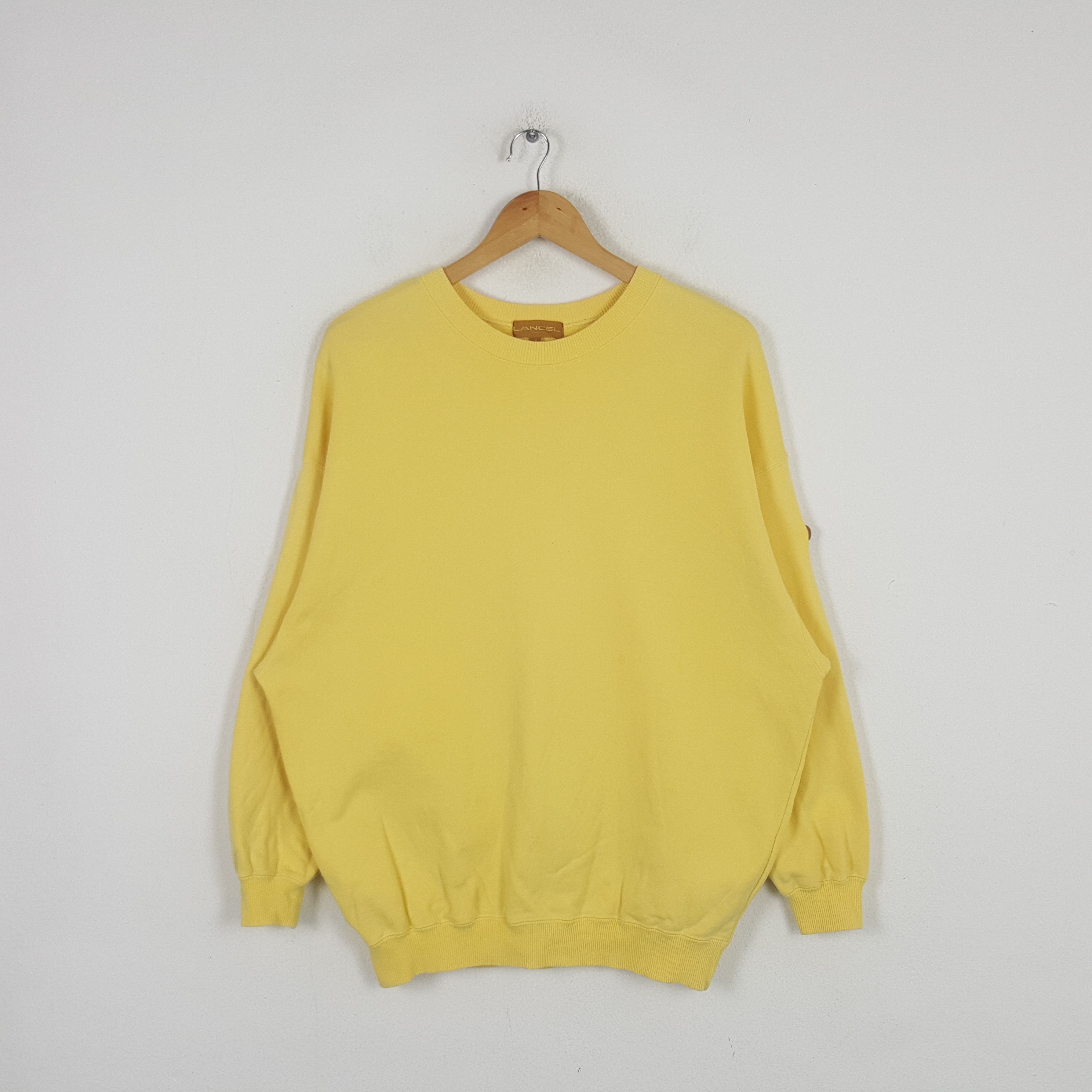 Lancel Vintage Lancel Paris Designer Brand Sweatshirt C293N2 Size US L / EU 52-54 / 3 - 2 Thumbnail