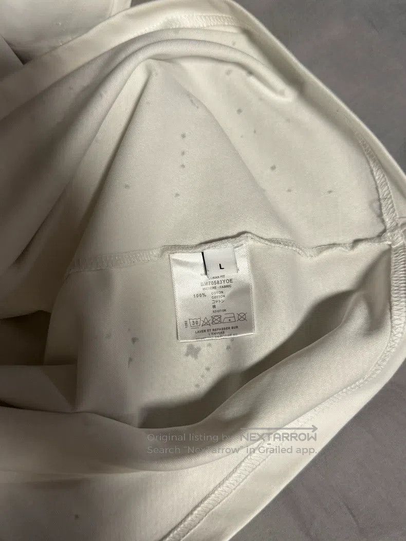 Givenchy Givenchy Ripped Short-Sleeve T-Shirt White L Size Size US L / EU 52-54 / 3 - 3 Thumbnail