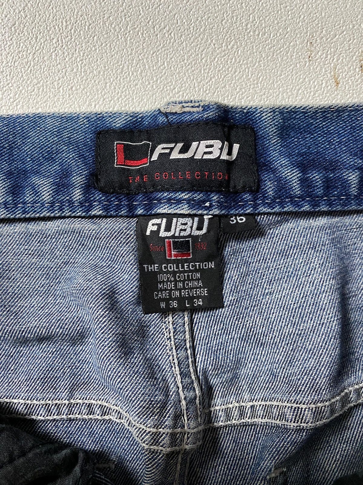 Fubu Fubu y2k Embroidered Carpenter Jeans Blue Size US 36 / EU 52 - 23 Thumbnail