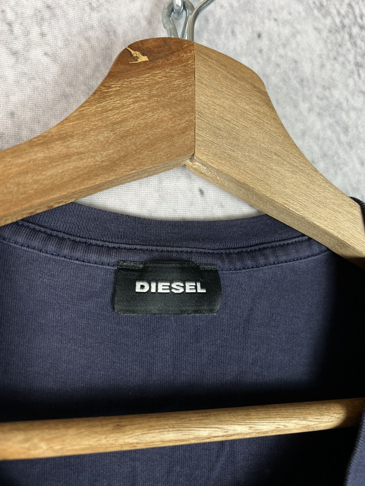 Diesel Avant Gard Japanese Vintage 90e Diesel T-shirt Over Print te Size US XL / EU 56 / 4 - 3 Thumbnail