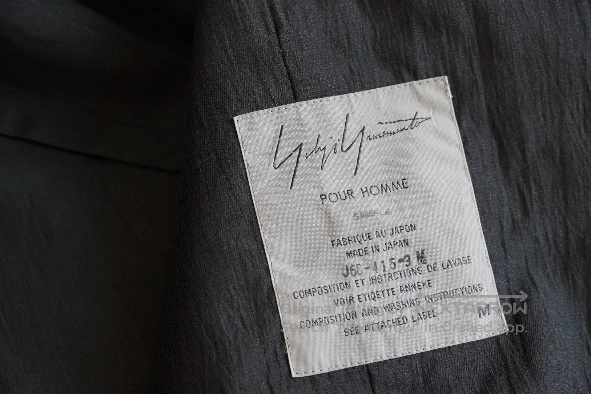 Yohji Yamamoto Yohji Yamamoto 90SS Silk Jacket. Size US M / EU 48-50 / 2 - 6 Thumbnail