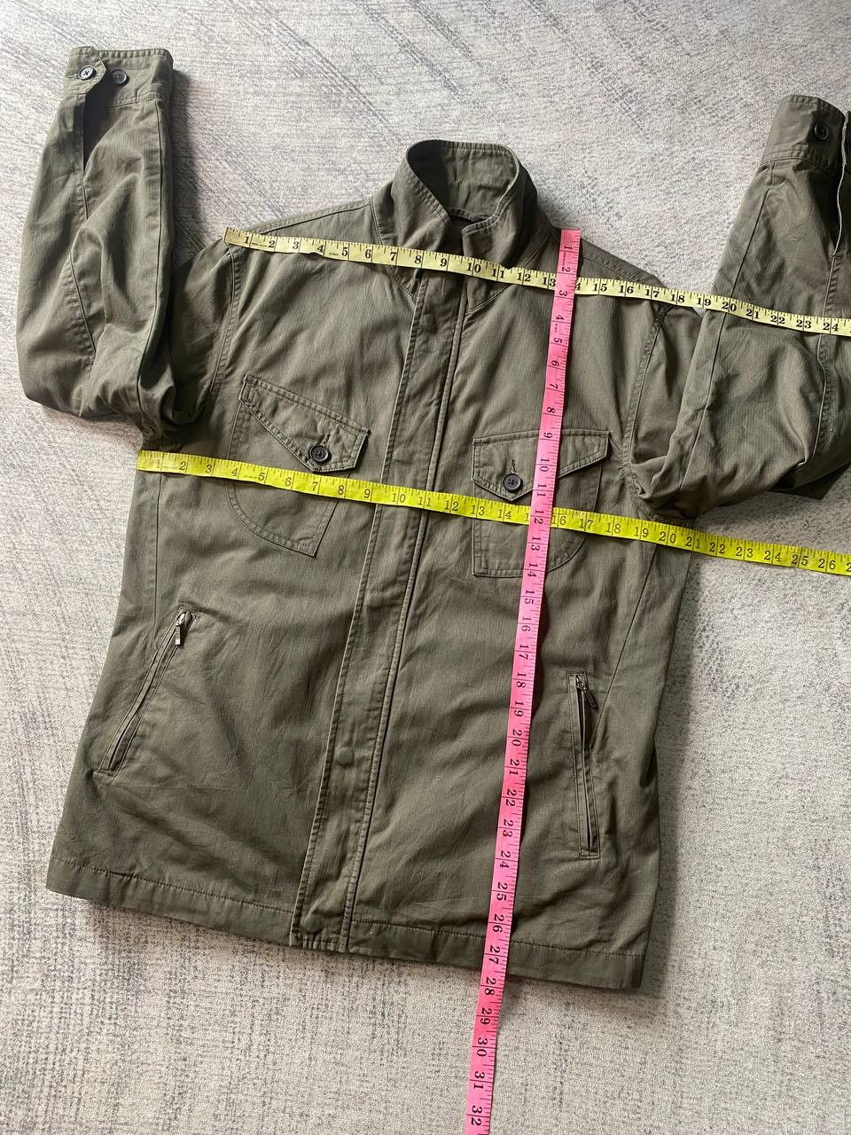 Japanese Brand Yin & Yang HBT Military Style Field Jacket Size US S / EU 44-46 / 1 - 12 Thumbnail