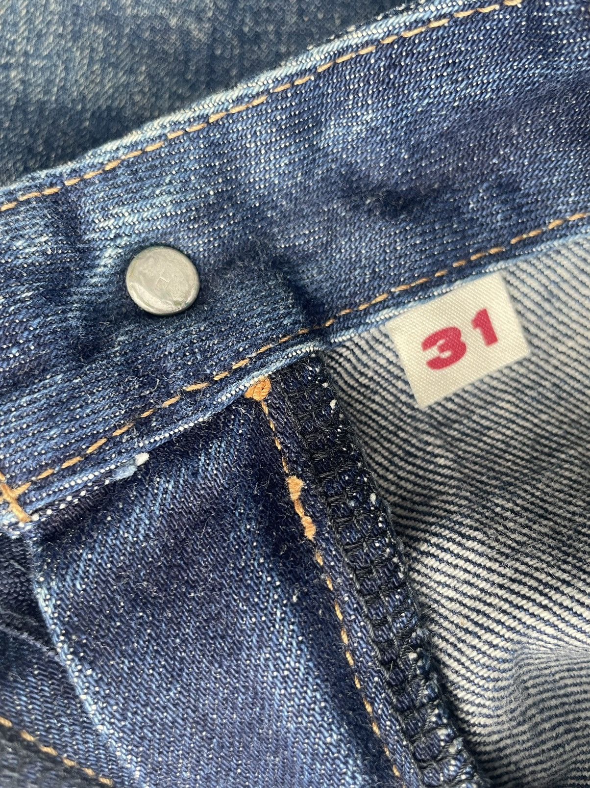 HRMTG HRM Selvedge Distresed Denim Size US 33 - 24 Thumbnail