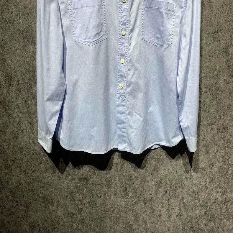 Prada Prada Size 41 Light-colored simple shirt 2501-Nextarrow Size US XXS / EU 40 - 7 Thumbnail