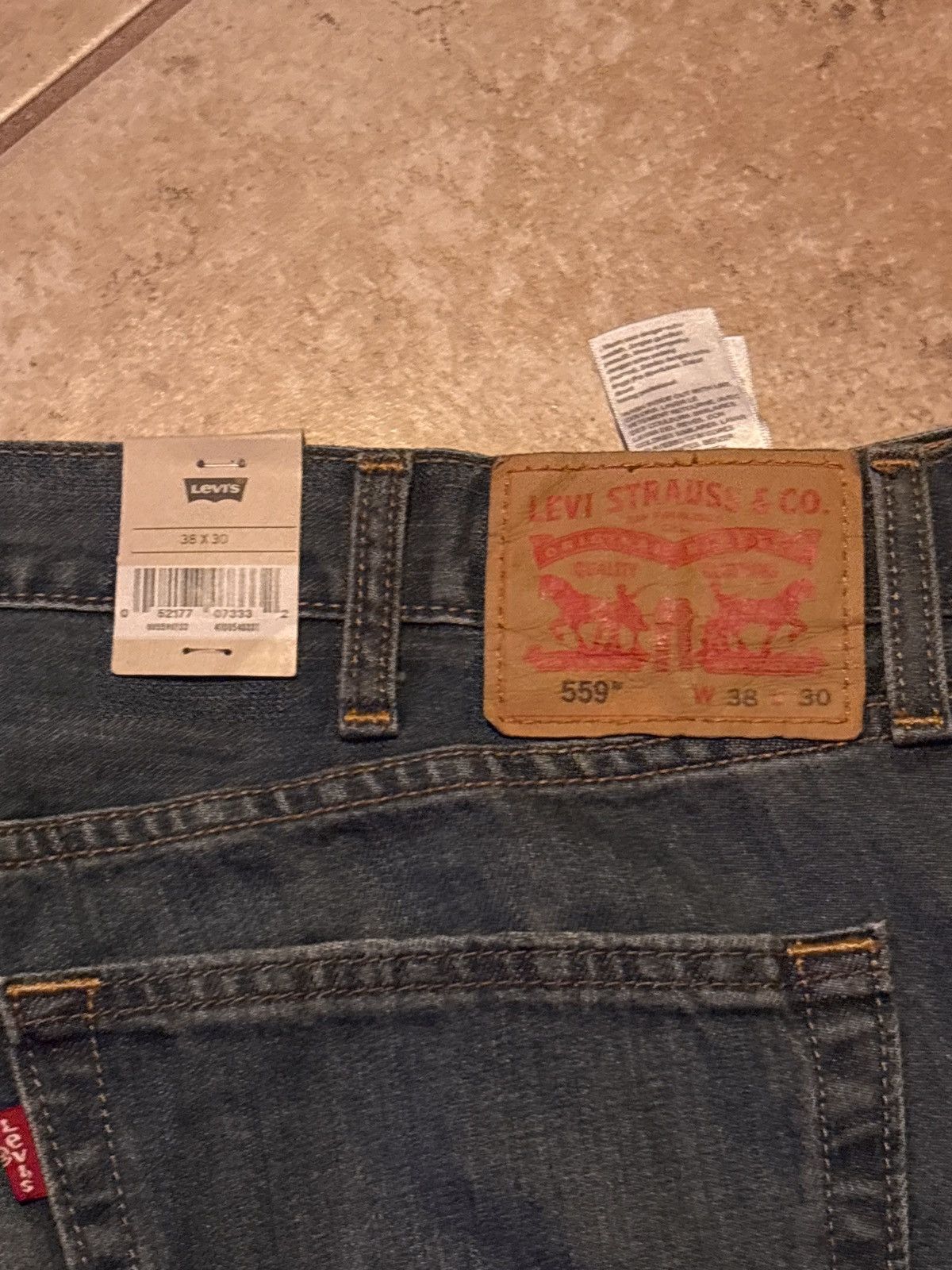Levi's × Vintage Baggy Denim Levi’s Size US 38 / EU 54 - 3 Thumbnail