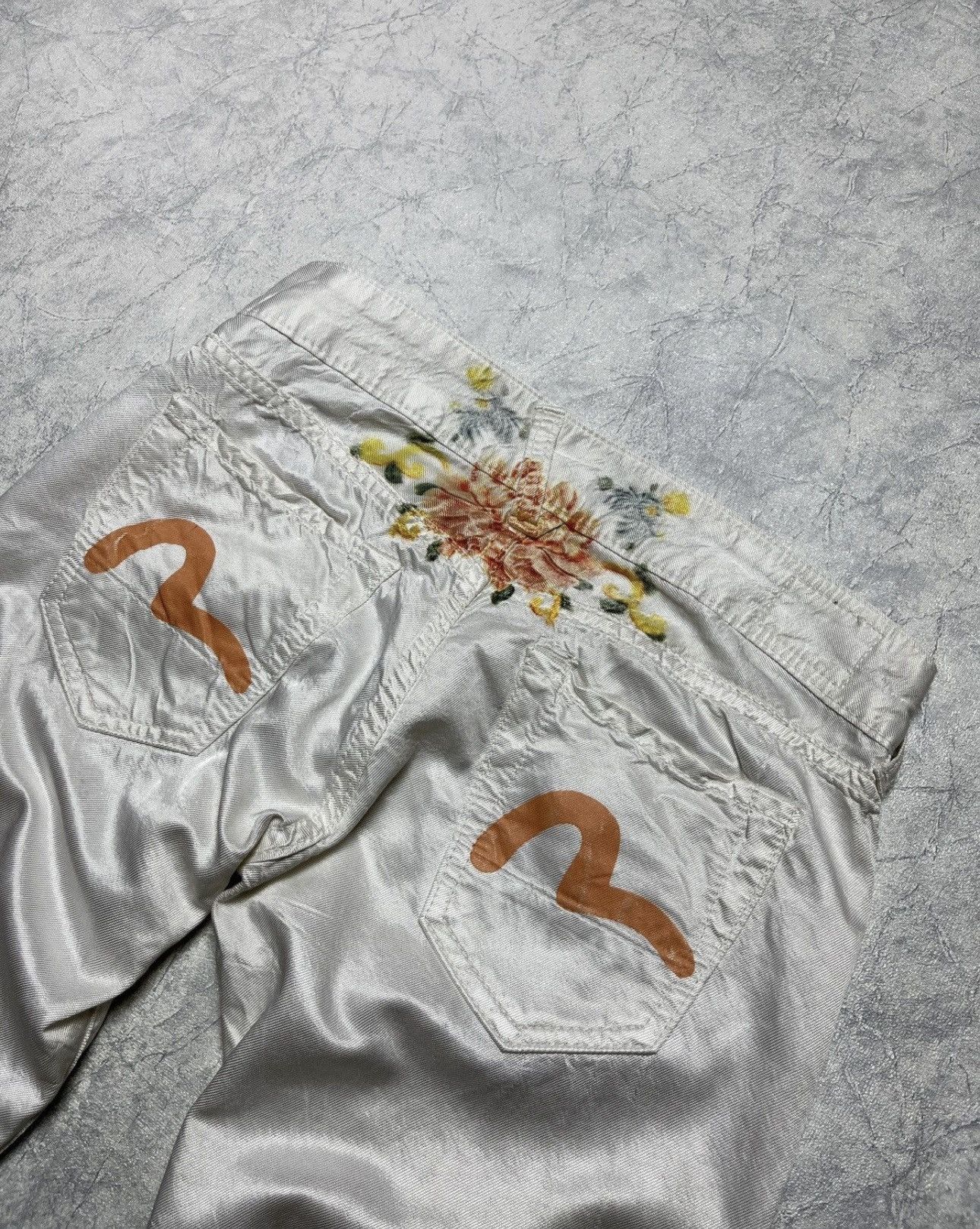 Evisu EVISU satin pants Size 28" / US 6 / IT 42 - 1 Thumbnail