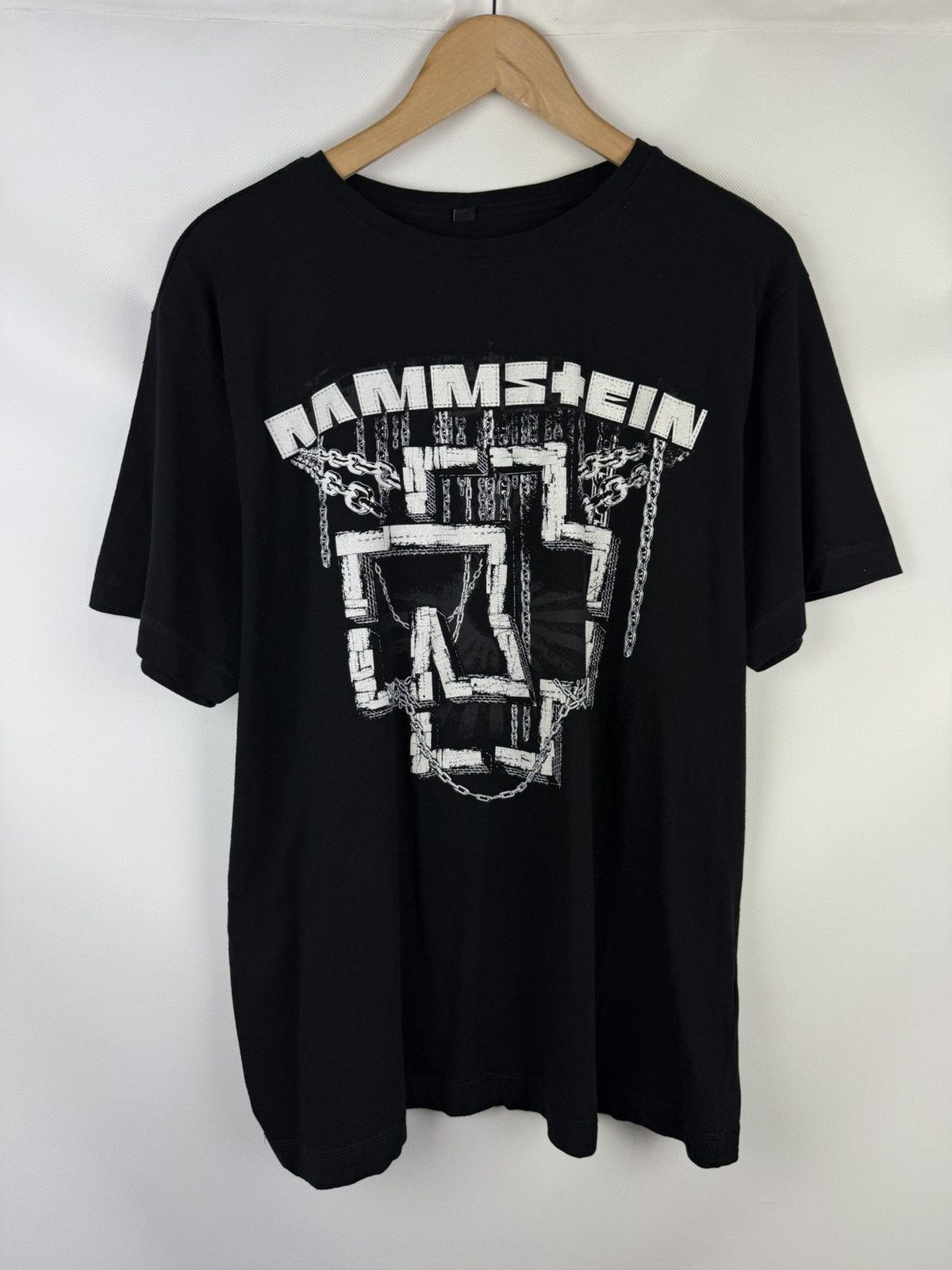 Band Tees Rammstein Graphic Print Short Sleeve Promo Band T Shirt Size US XL / EU 56 / 4 - 1 Thumbnail