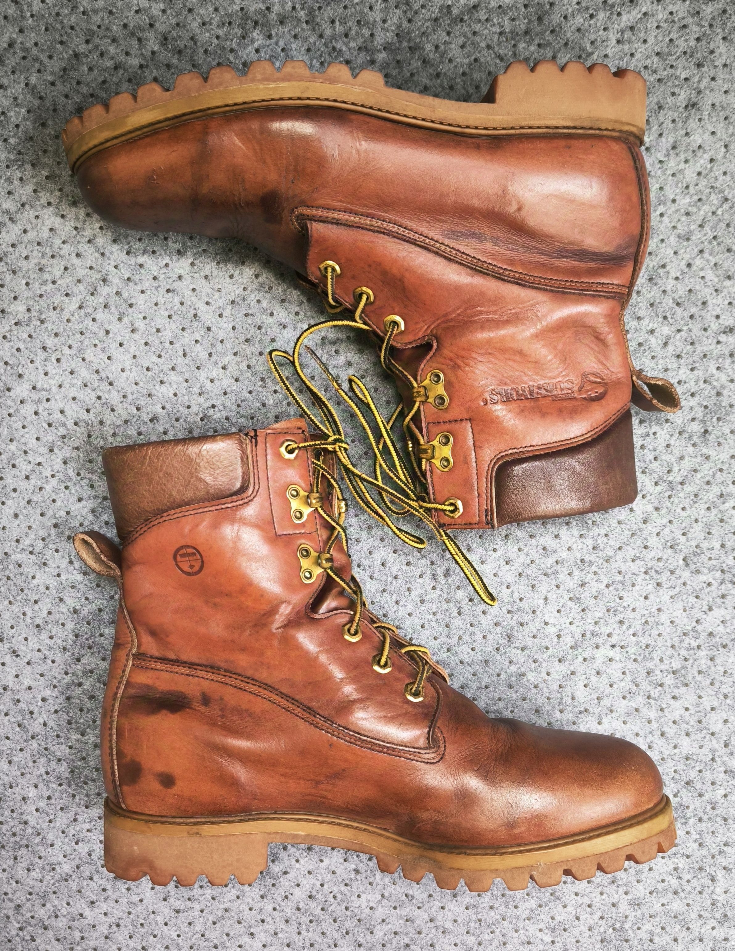 Vintage Vintage HERMAN SURVIVORS 8" workers boot VIBRAM sole Size US 10.5 / EU 43-44 - 2 Thumbnail