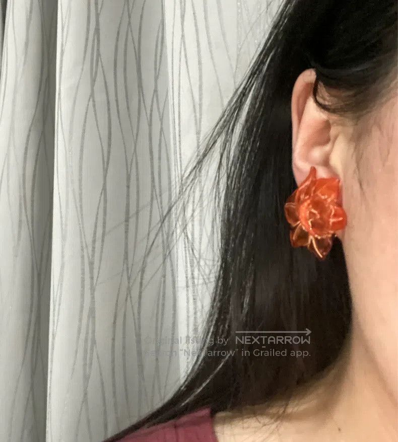 Kenzo KENZO Water Buffalo Horn Ear Studs Earrings Size ONE SIZE - 3 Thumbnail