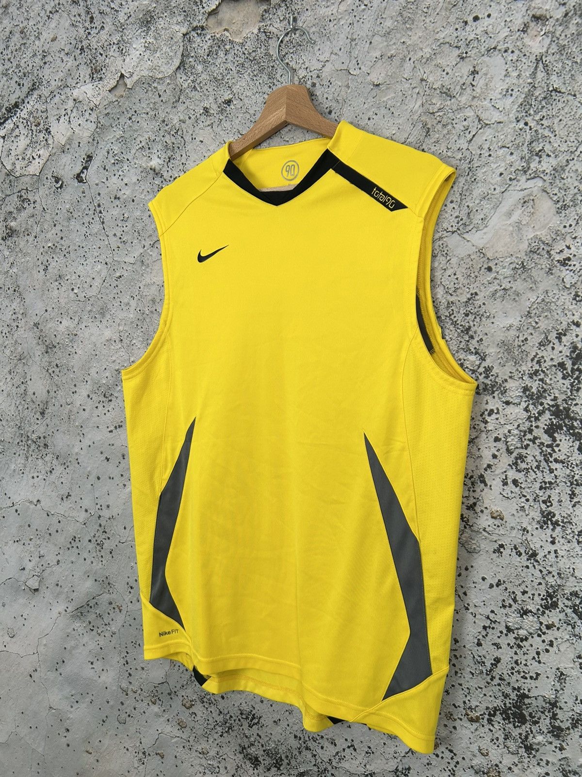 Nike Vintage Nike Tank Top Football Jersey Sportswear Soccer 90s Size US M / EU 48-50 / 2 - 2 Thumbnail