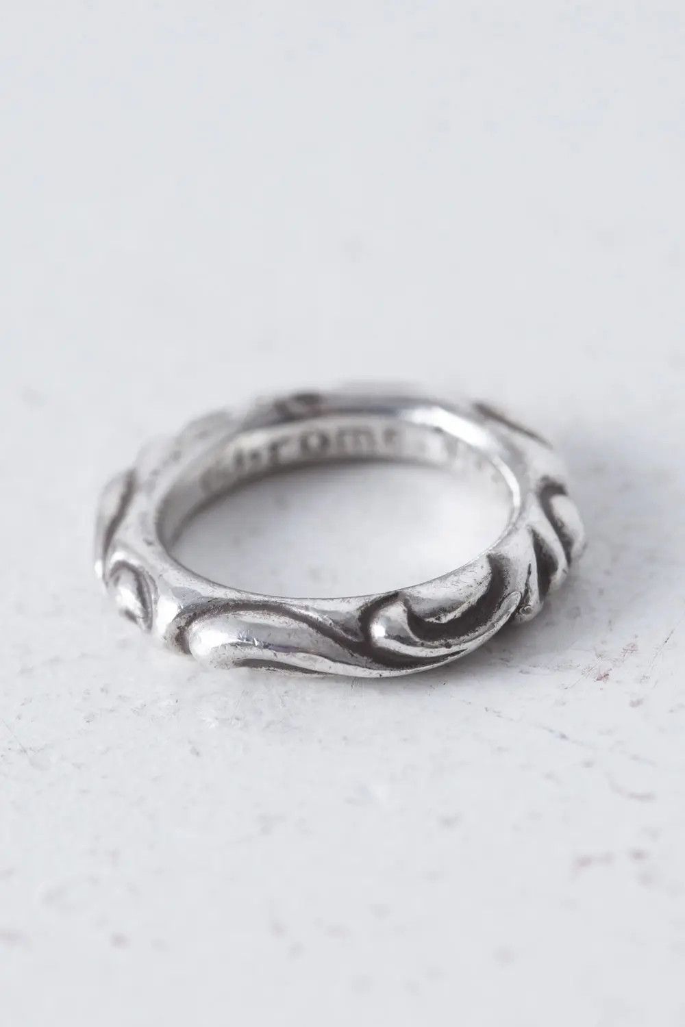 Chrome Hearts Chrome Hearts scroll band ring US 8.5 Size ONE SIZE - 3 Thumbnail
