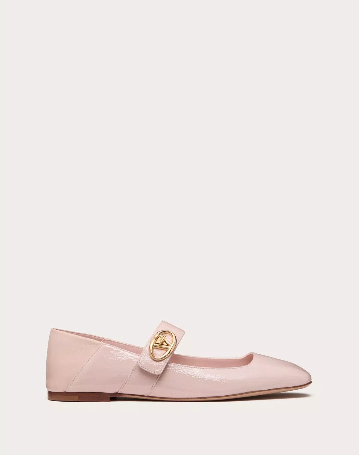 Valentino o1s1wg110625 Mary Jane Locker Ballerina in Pale Pink/Blush Size US 10 / IT 40 - 1 Thumbnail