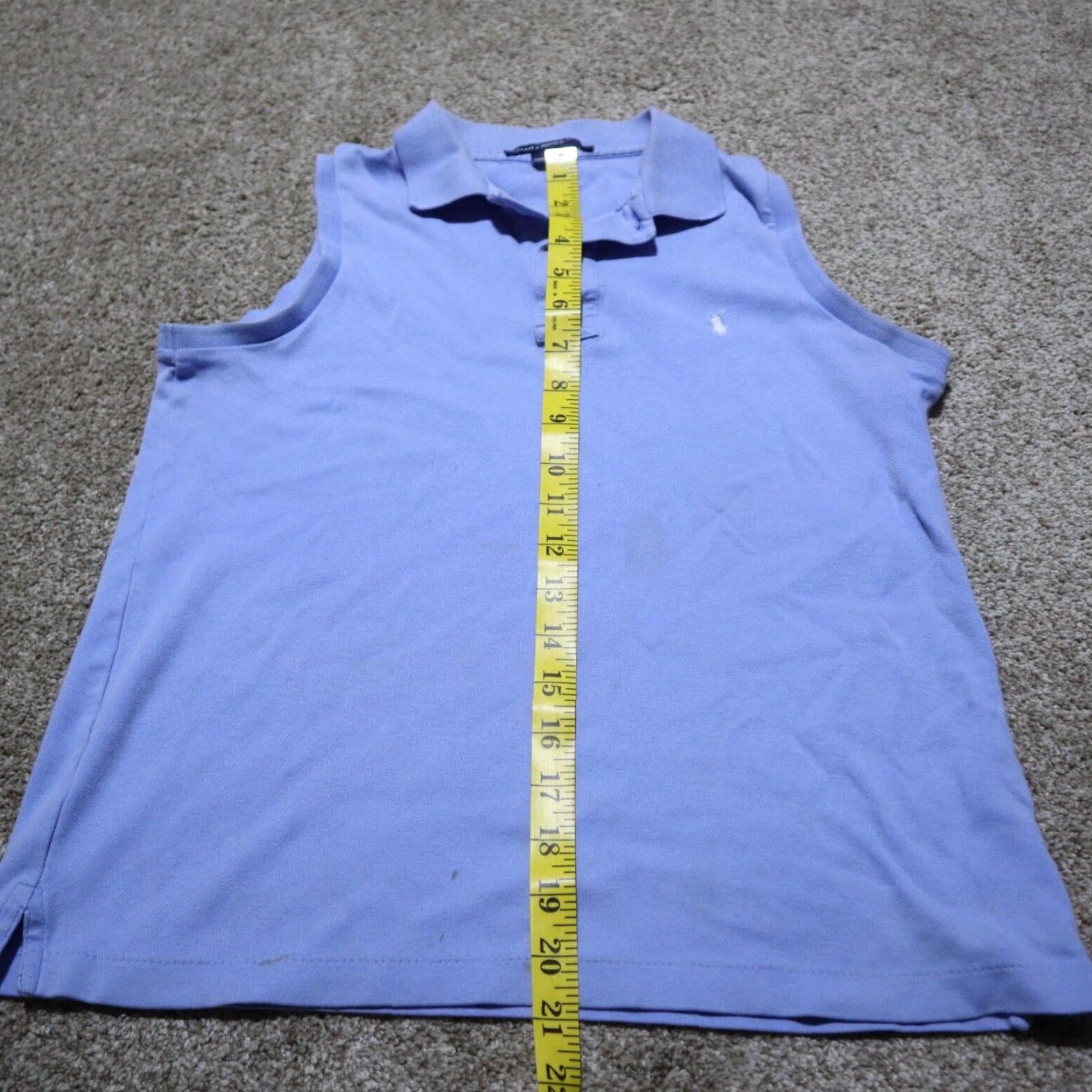 Ralph Lauren Ralph Lauren Polo Light Blue Sleeveless Shirt Men's Size S Small Size US S / EU 44-46 / 1 - 7 Thumbnail