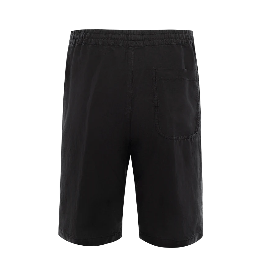 120% Lino o1h1sh11224 Bermuda Short in Black Size US 38 / EU 54 - 2 Thumbnail