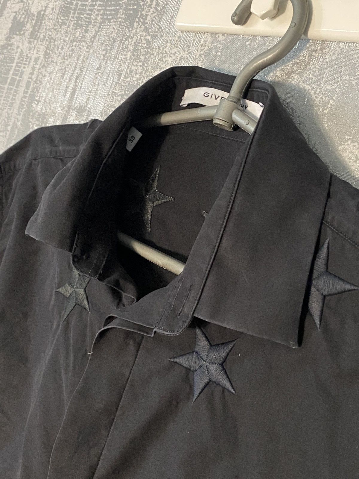 Givenchy Givenchy by Riccardo Tisci Star Embroidered Shirt Button Up Size US M / EU 48-50 / 2 - 8 Thumbnail