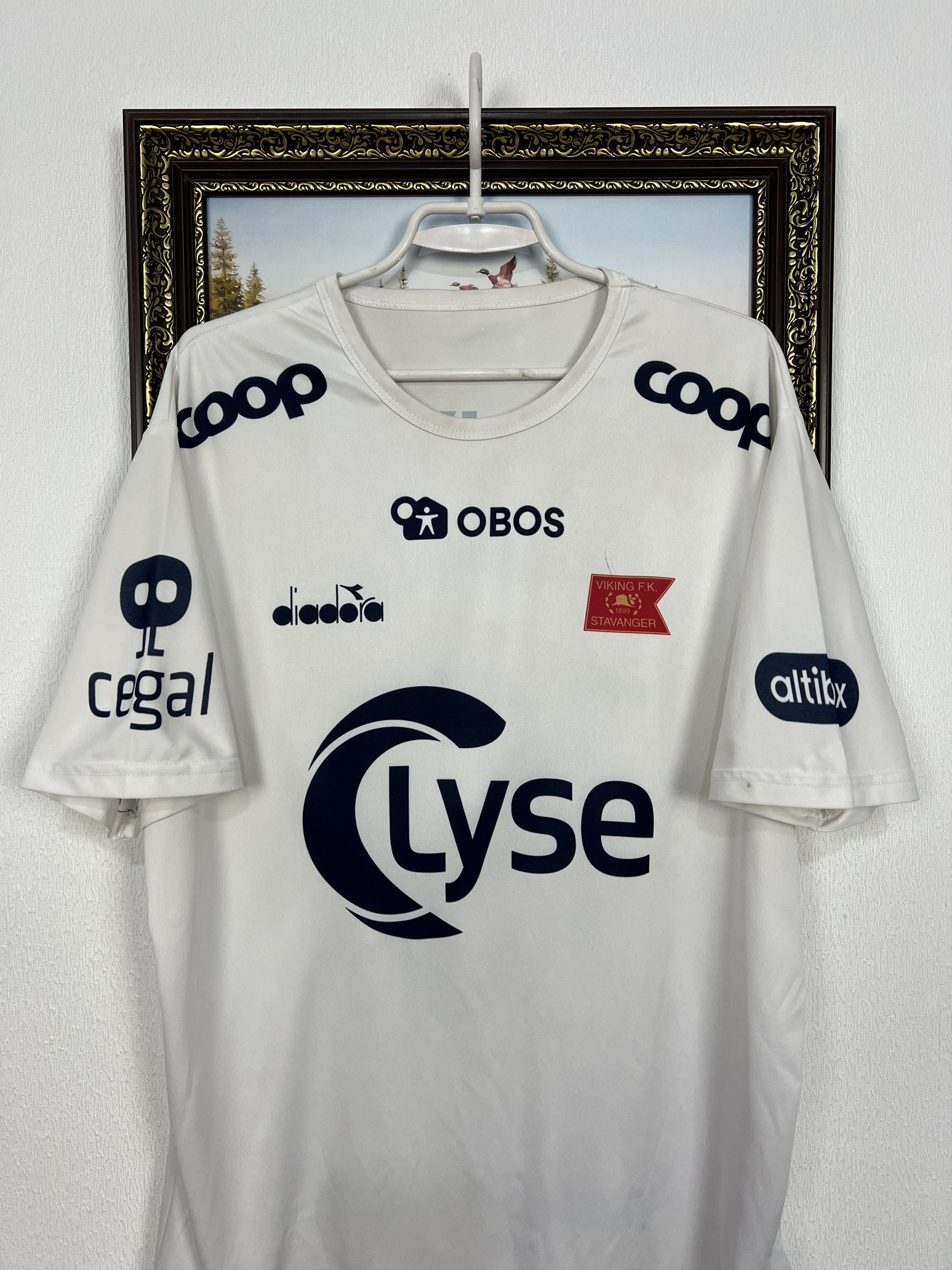 Diadora Viking Stavanger Diadora Football Jersey Cup Final Shirt Size US L / EU 52-54 / 3 - 2 Thumbnail