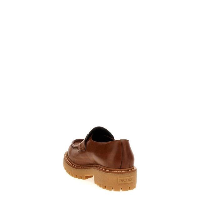 Prada PRADA Double Chocolate Brown Loafers New & Authentic (Men's Size US 10 / EU 43 - 3 Thumbnail