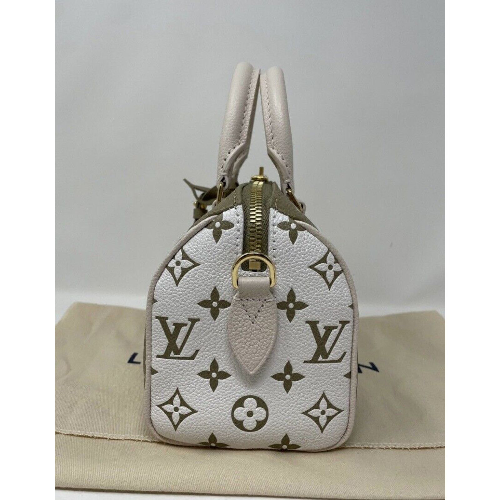 Louis Vuitton Louis Vuitton Speedy Bandouliere Satchel Bag 20 KhaKI Size ONE SIZE - 7 Thumbnail