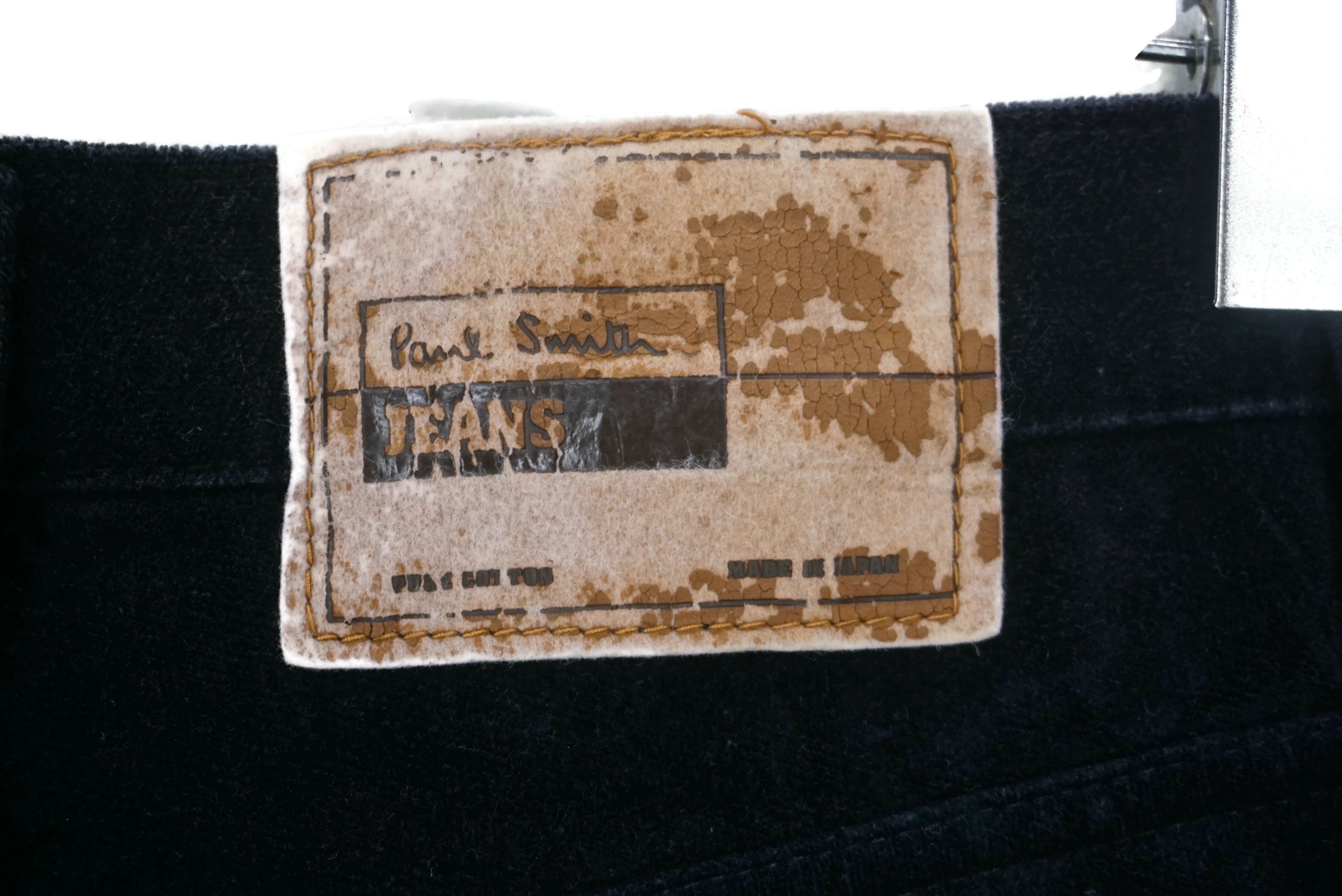 Paul Smith Velour Pants Size W30xL30.5 Baggy Wide Leg Japan Made Size US 30 / EU 46 - 10 Thumbnail