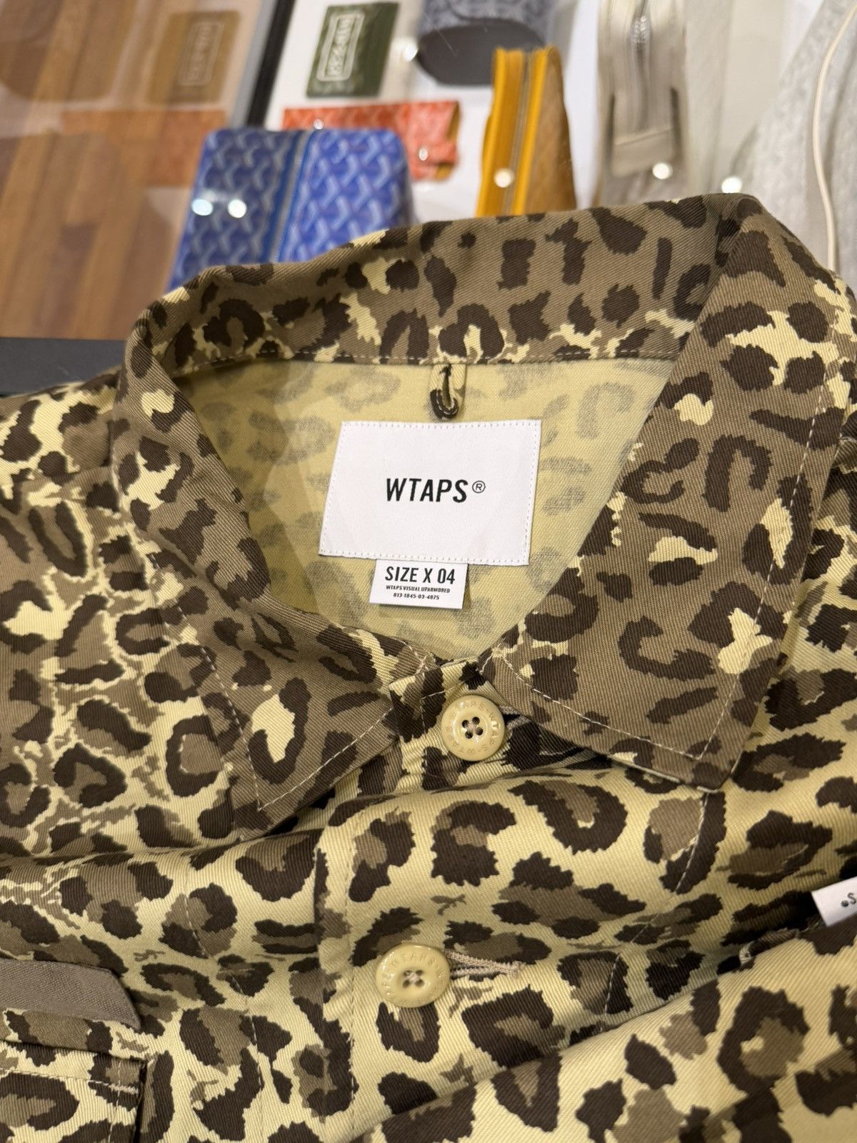 Wtaps WTAPS Urban Territory Jungle 01 Leopard Camo Button Down Size US XL / EU 56 / 4 - 3 Thumbnail