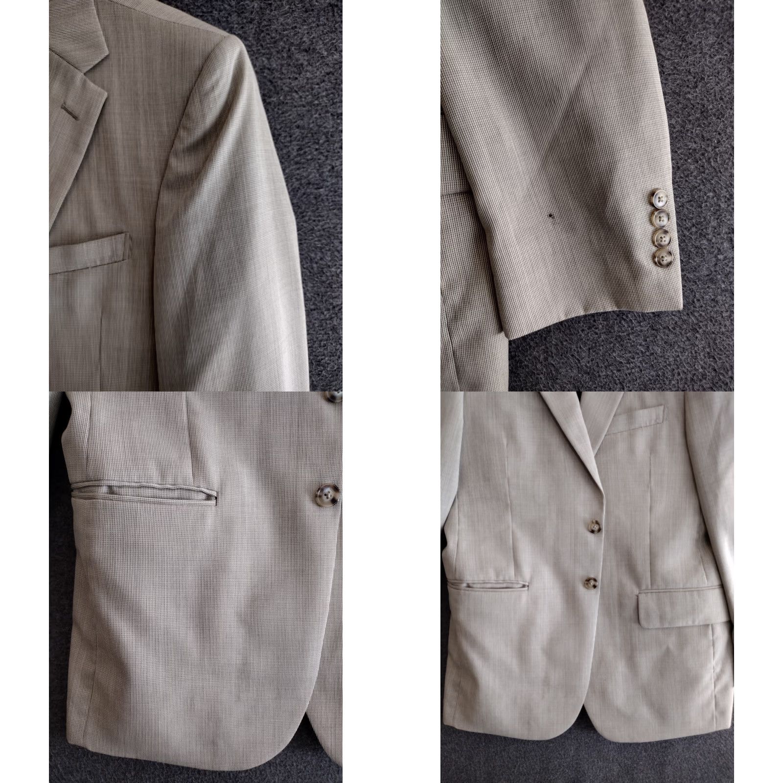 Jos. A. Bank Jos. A. Bank Traveler 2 Button Size 36 Blazer Tailored Fit Men Regular Wool Blazer Solid Light 36s 2-Button Notch Lapel xxs 90s? Size 36R - 8 Thumbnail