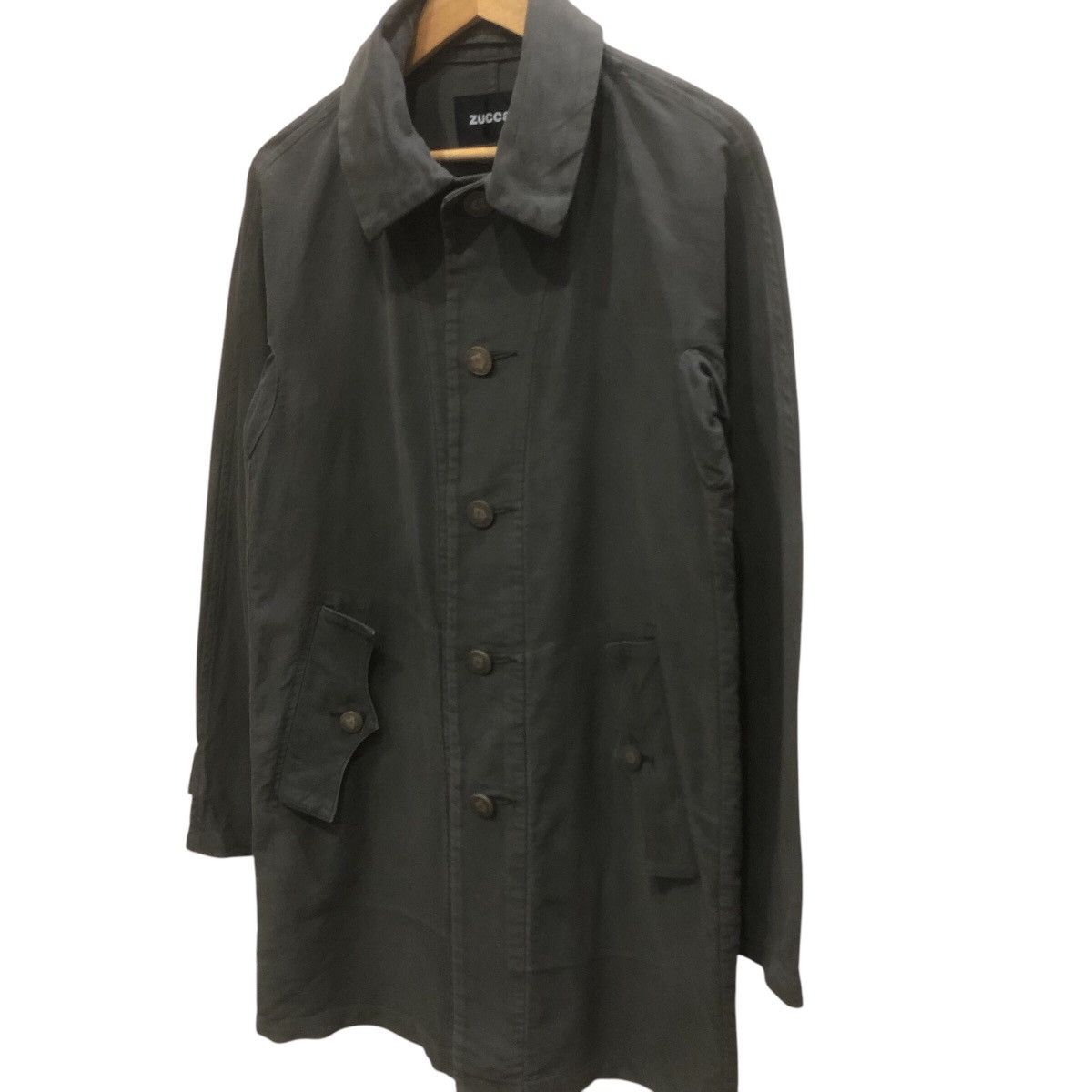 CABANE de ZUCCa × Zucca Cabane De Zucca Button Long Coat Jacket Size S / US 4 / IT 40 - 3 Thumbnail