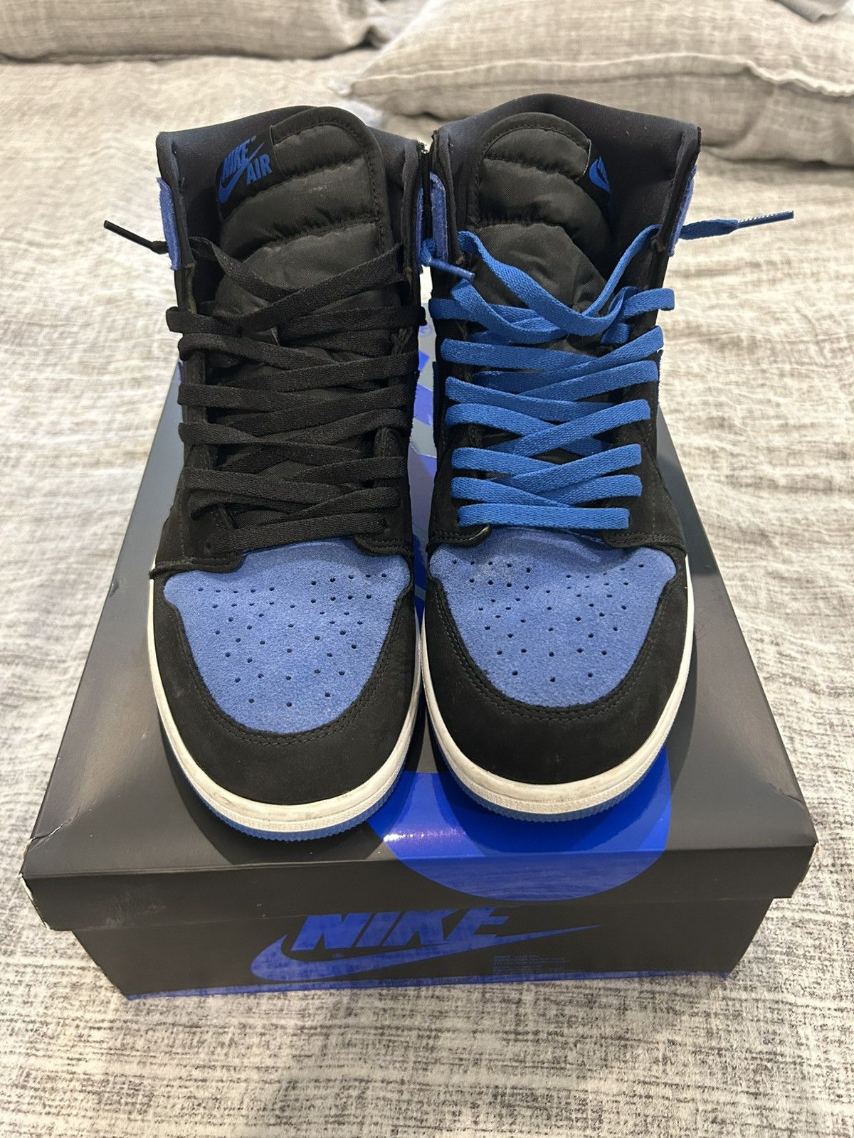 Jordan Brand Jordan 1 “Royal Reimagined” sz14 Size US 14 / EU 47 - 3 Thumbnail