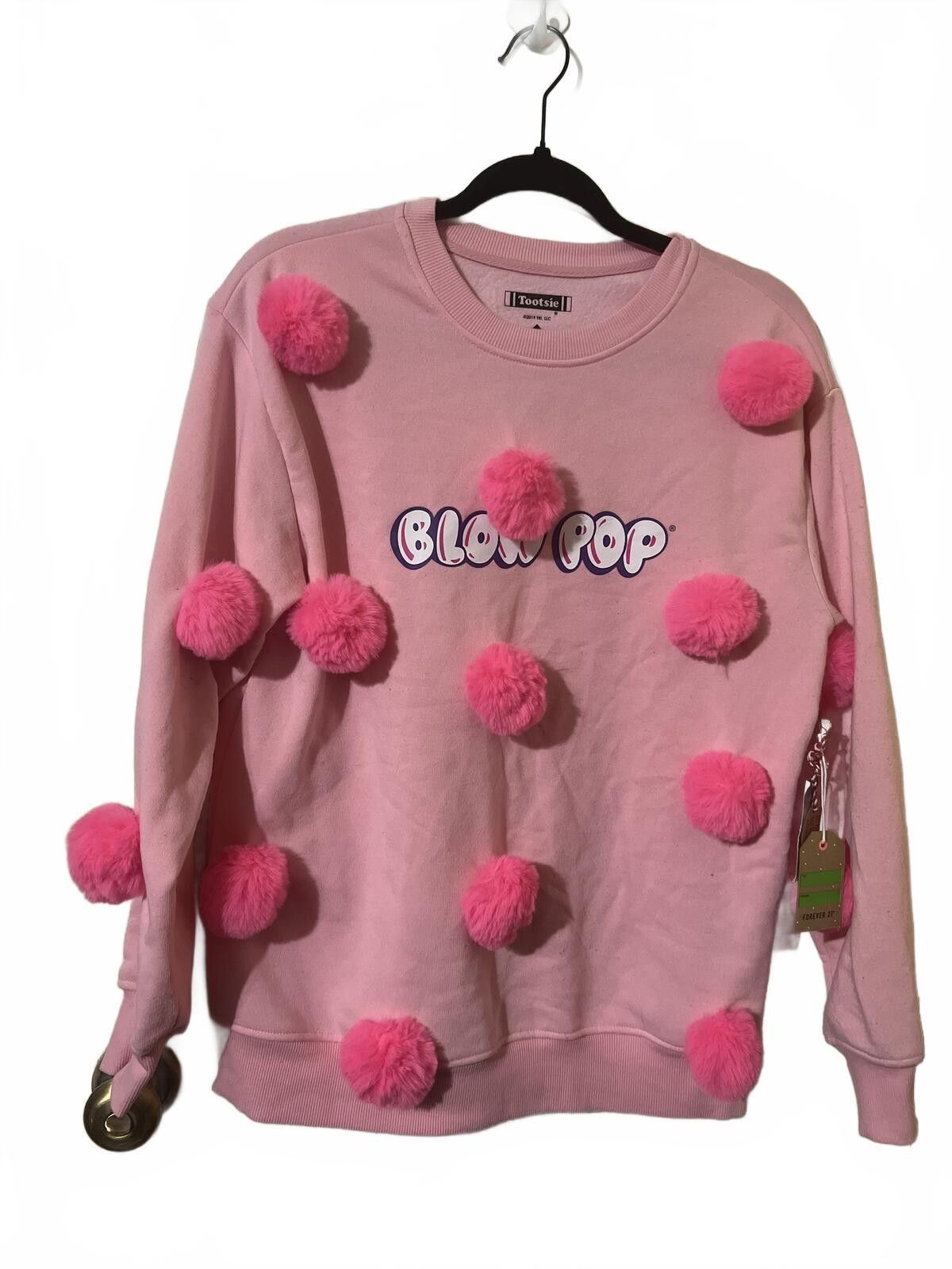 Other Pink Blow Pop Pom Pom Sweatshirt Small Coquette Size S / US 4 / IT 40 - 2 Thumbnail
