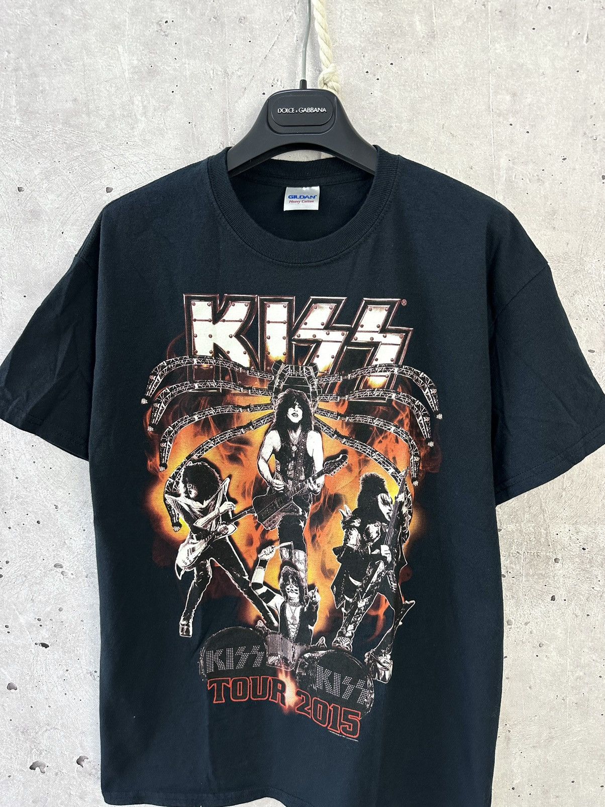 Band Tees KISS World Tour Printed T-shirt Size US S / EU 44-46 / 1 - 2 Thumbnail