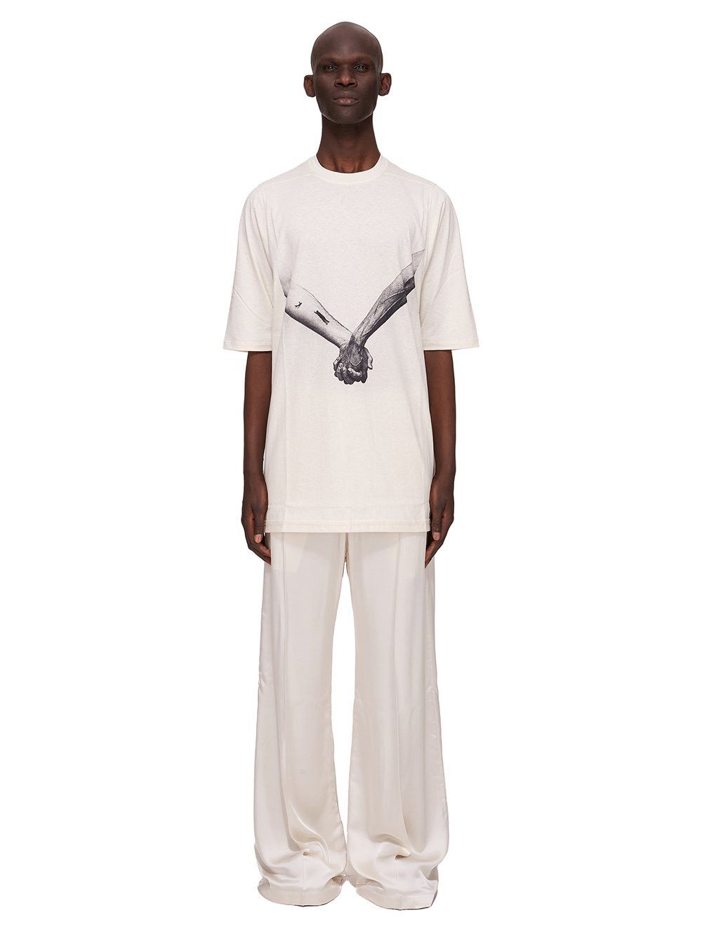 Rick Owens BNWT SS25 RICK OWENS "HOLLYWOOD" RUNWAY JUMBO SS T TSHIRT L Size US L / EU 52-54 / 3 - 15 Thumbnail