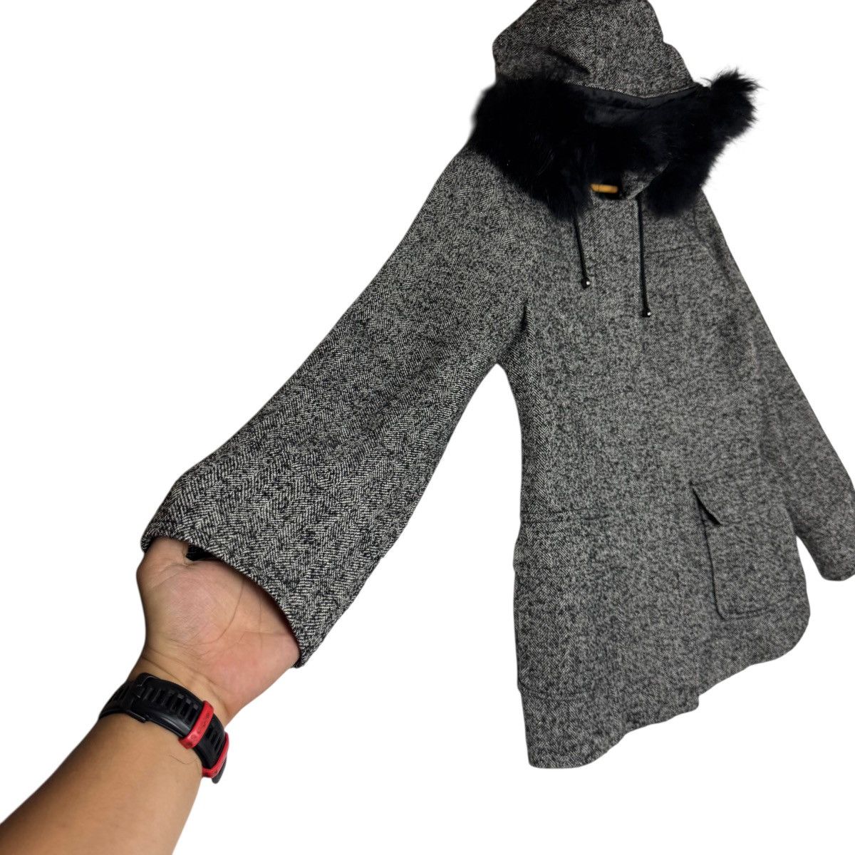 Japanese Brand A/C Design By Alpha Cubic Fux Fur Jacket Size M / US 6-8 / IT 42-44 - 7 Thumbnail