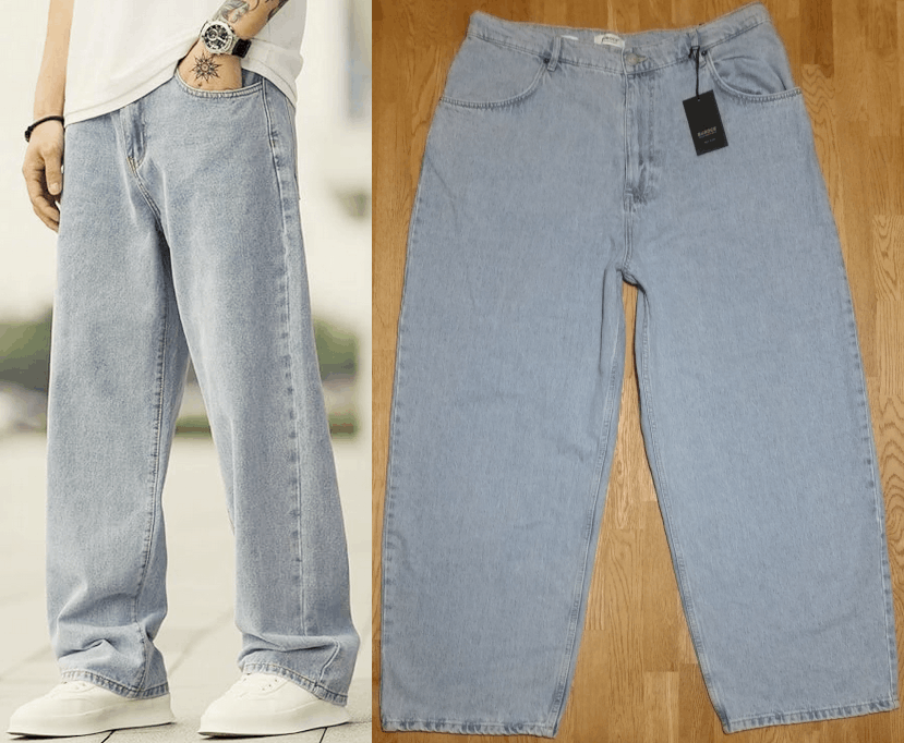 Carhartt × JNCO × Southpole 2000s BAGGY Y2K vintage W38 L34 loose light W40 L32 90s Size US 38 / EU 54 - 2 Thumbnail